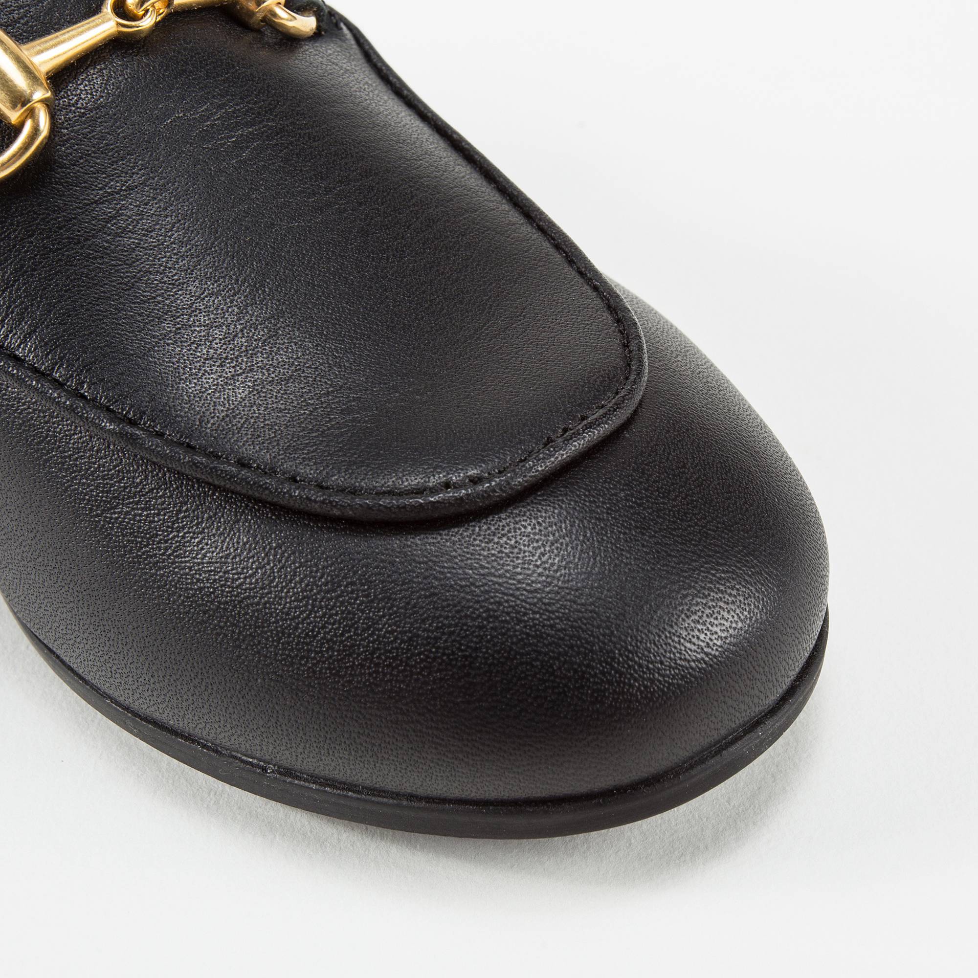 Baby Girls Black Logo Shoes