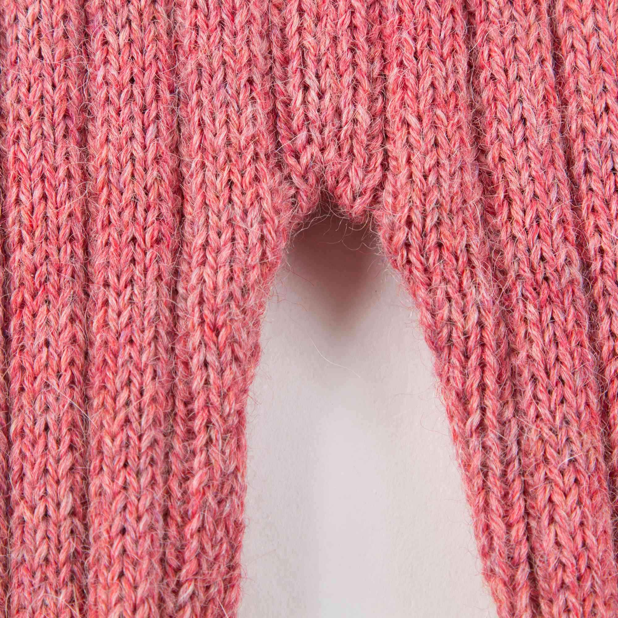Baby Pink Alpaca Wool Trousers