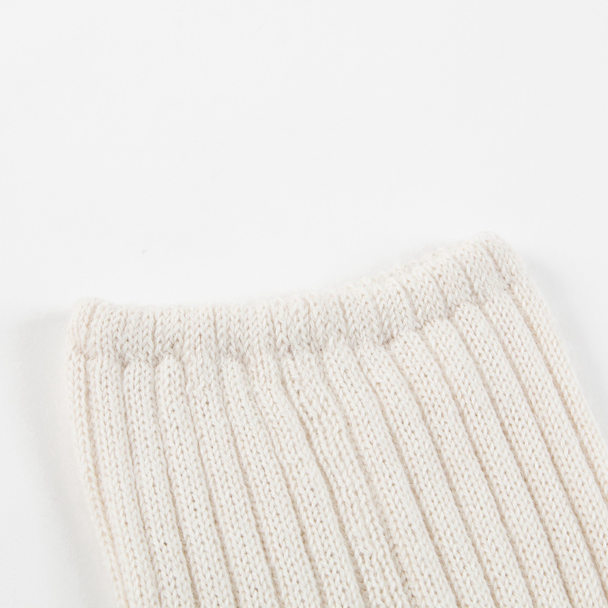 Baby White Alpaca Wool Trousers