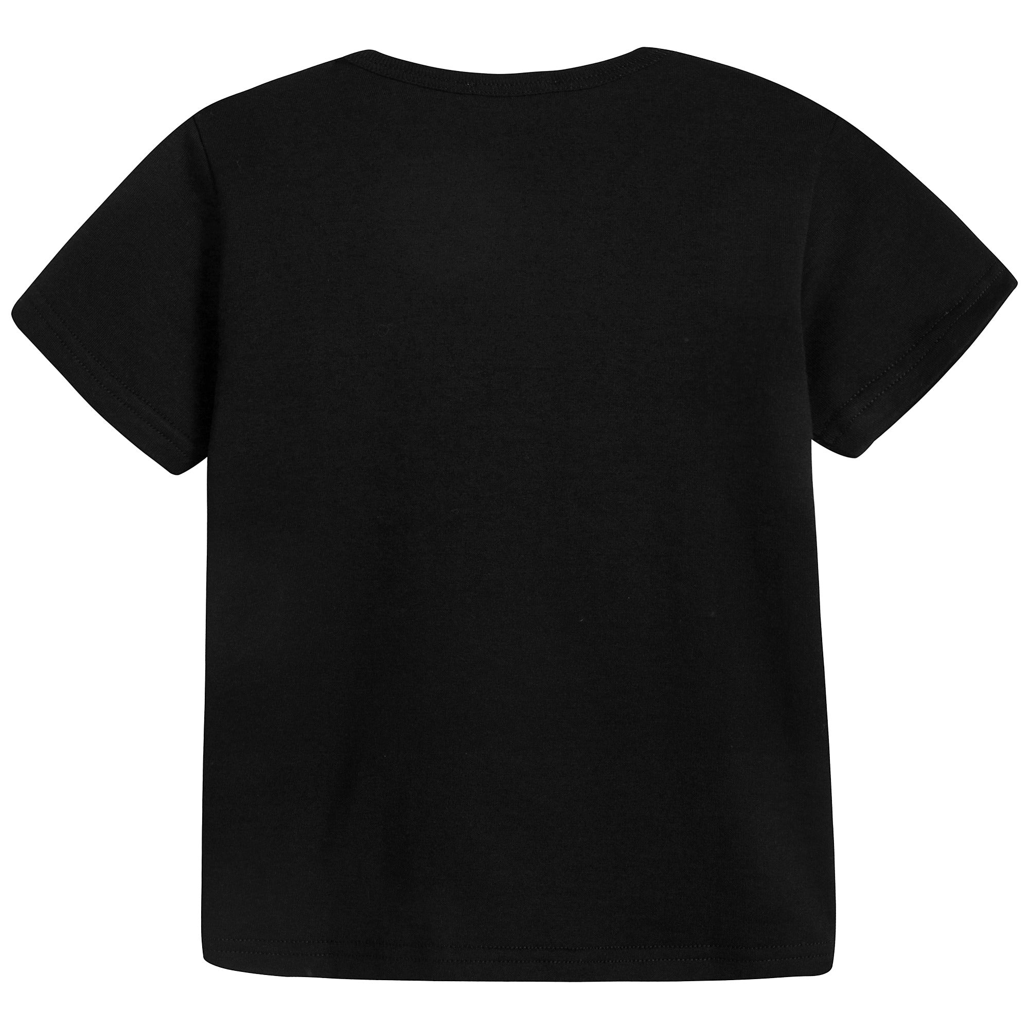 Baby Boys Black Cotton T-shirt