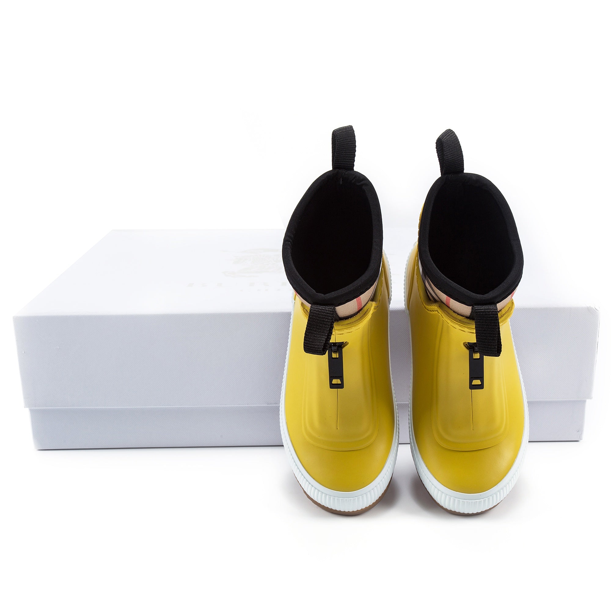 Baby Vibrant Lemon Rubber Weatherboots