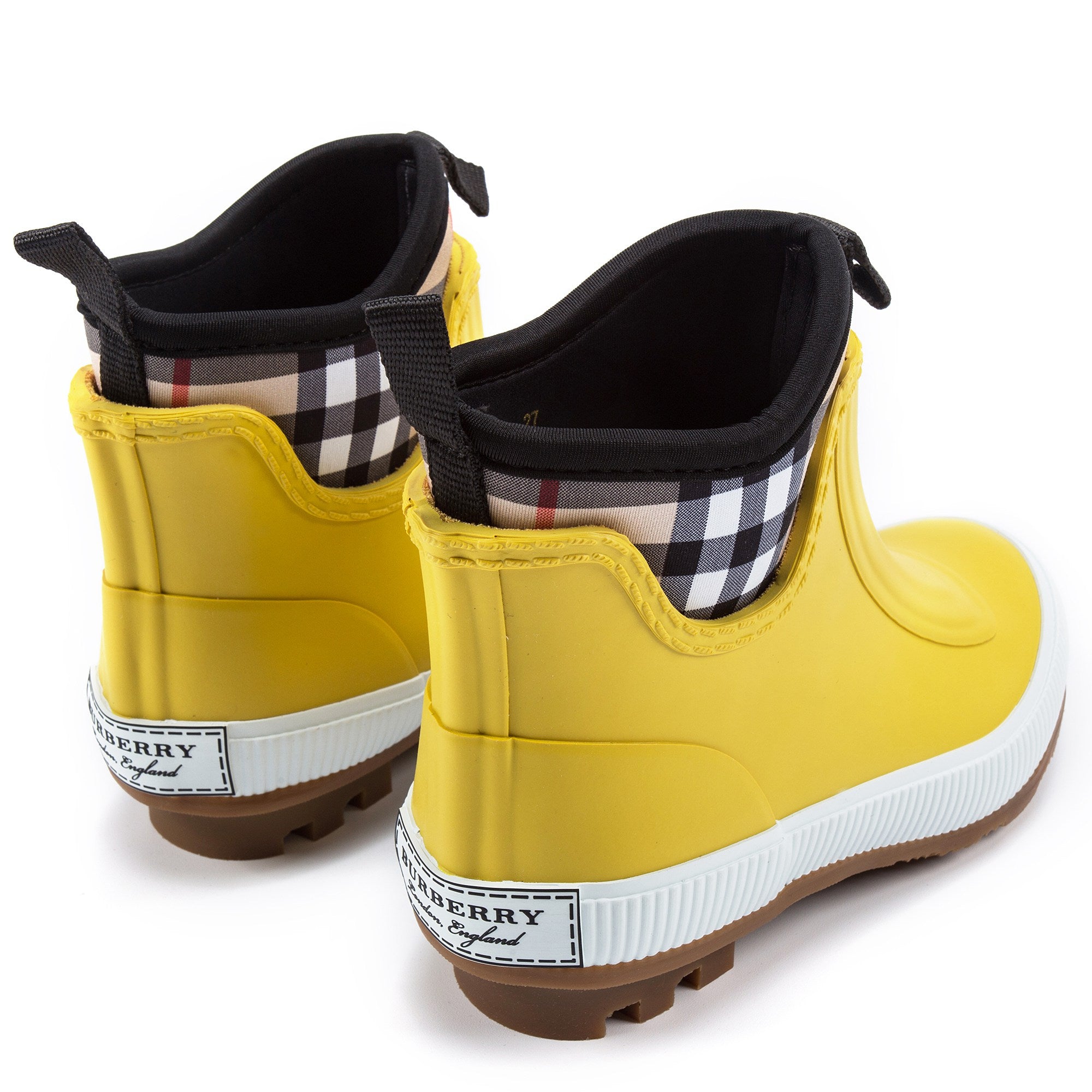 Baby Vibrant Lemon Rubber Weatherboots