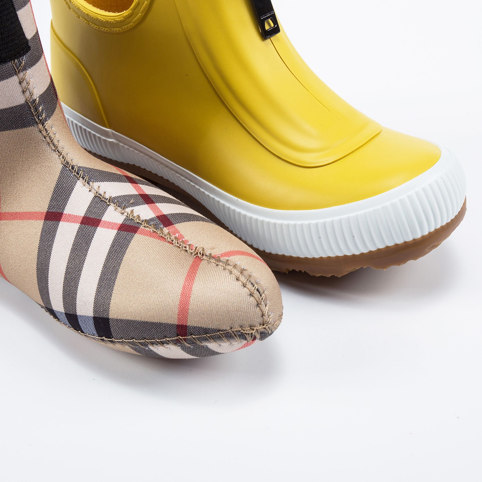 Baby Vibrant Lemon Rubber Weatherboots