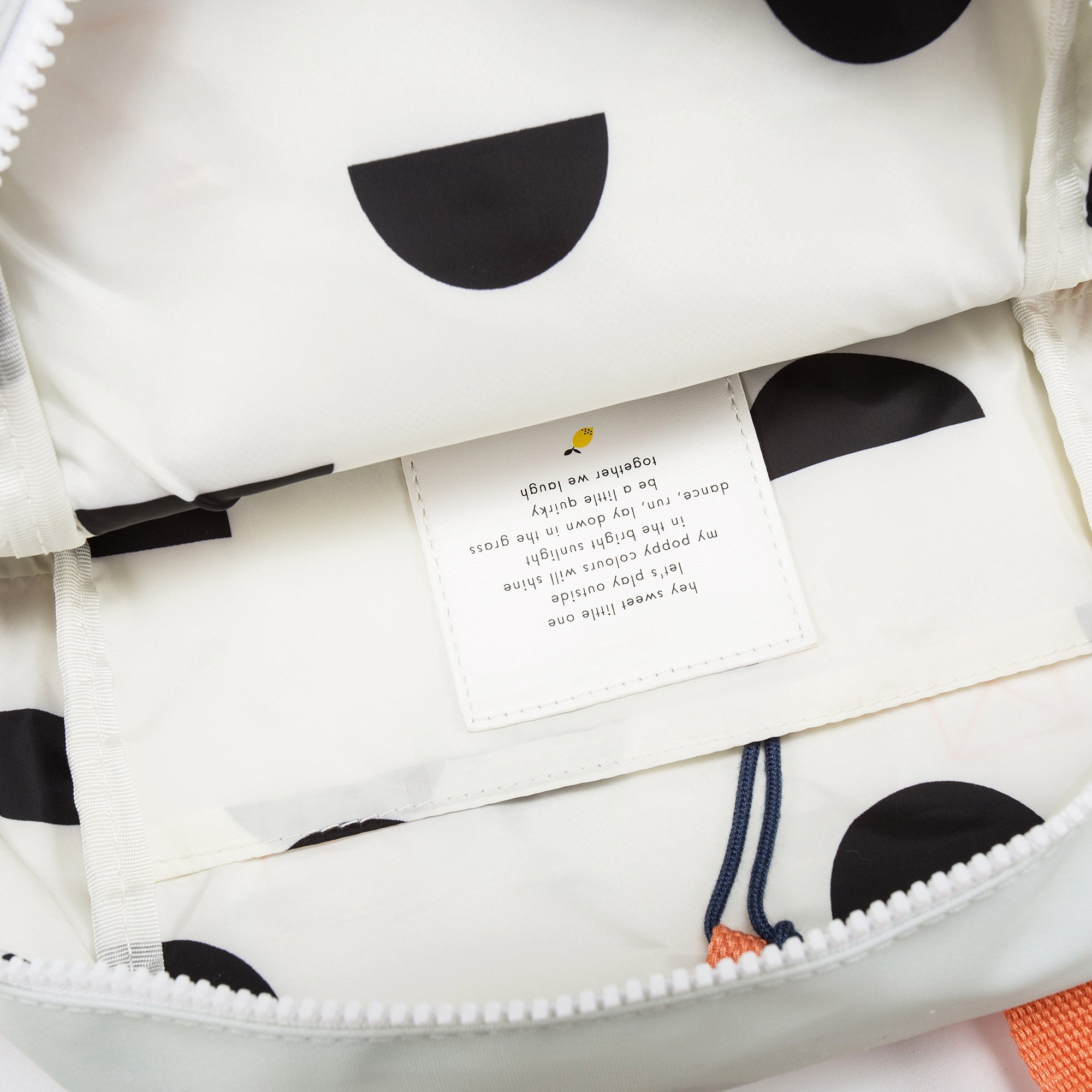 Girls Powder Blue Backpack Envelope Large