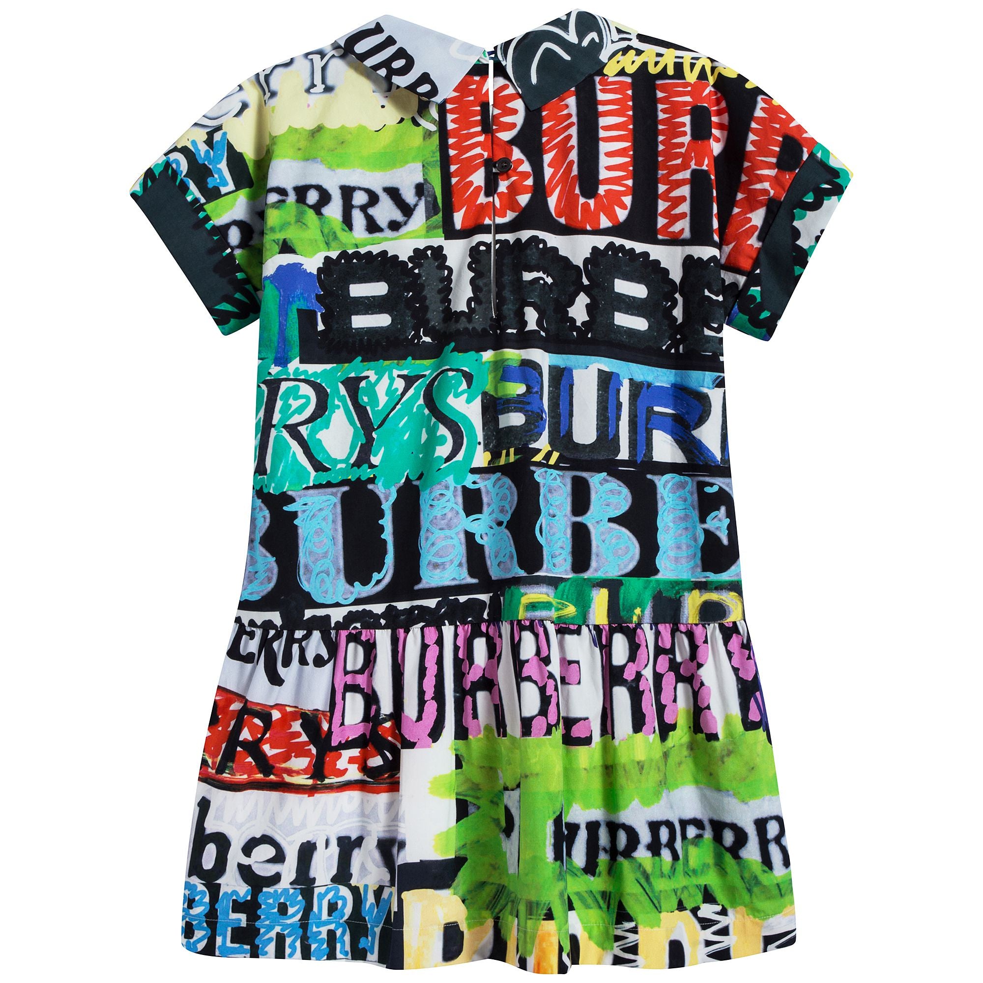 Girls Multicolour Cotton Dress