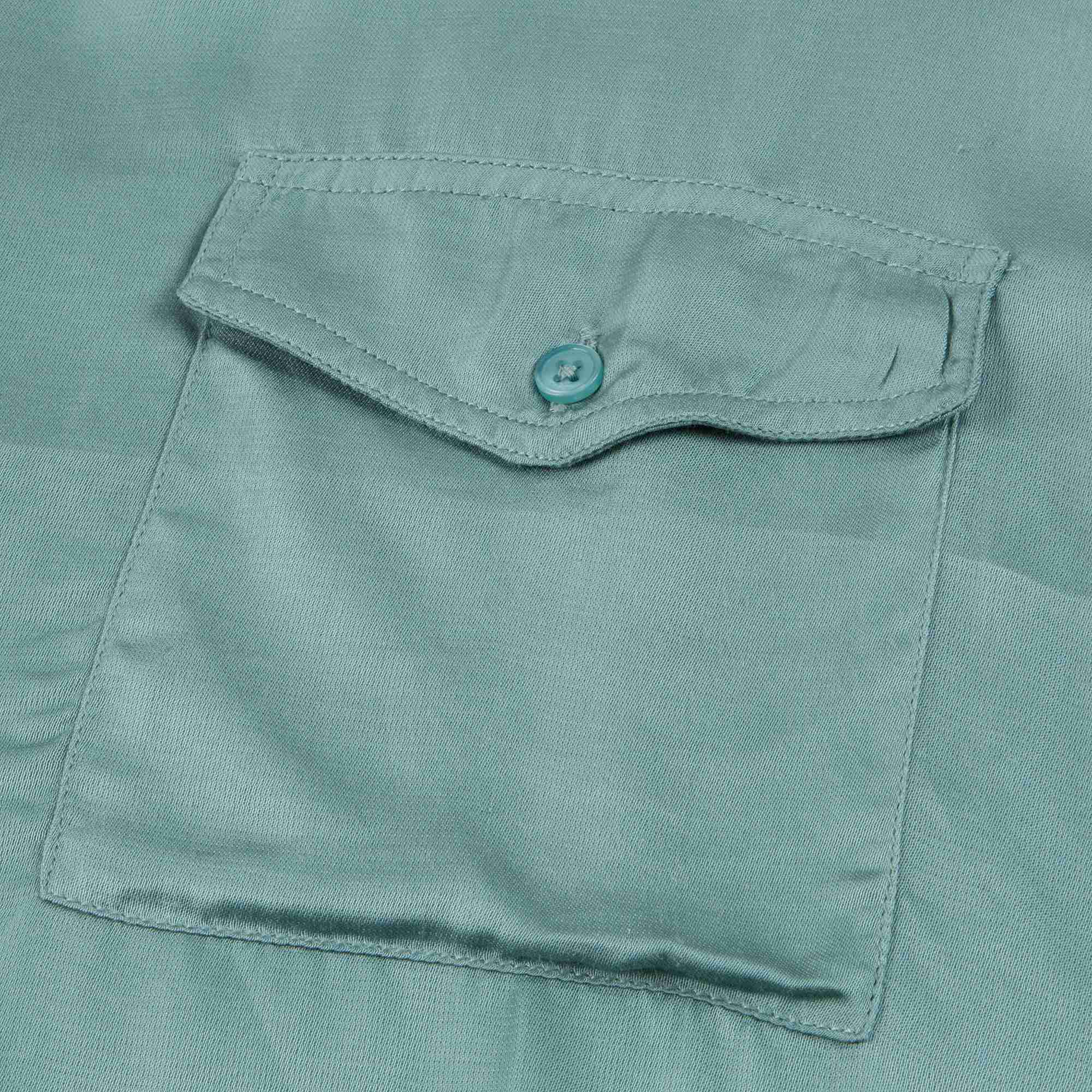 Girls Dusty Turquoise Woven Dress