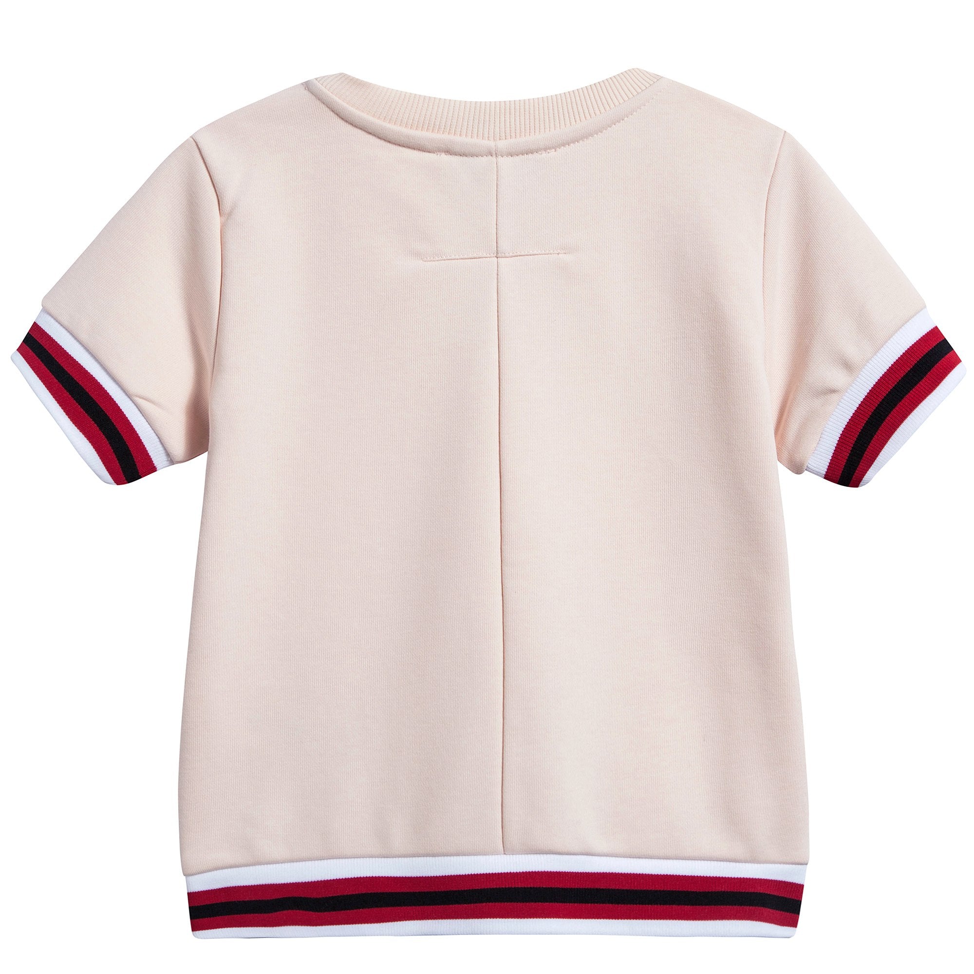 Girls Rose Petale Cotton Sweatshirt