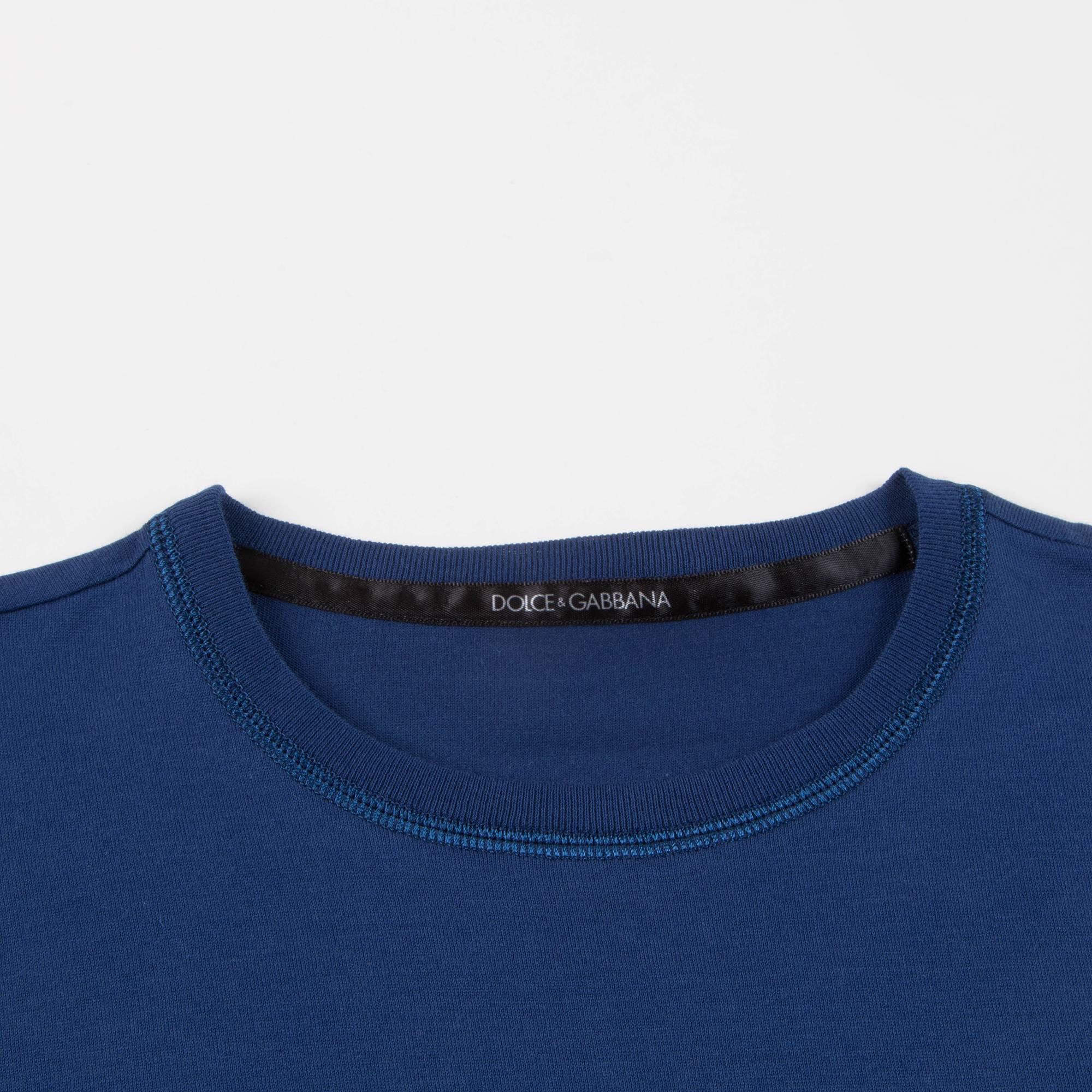Girls Blue Logo T-shirt