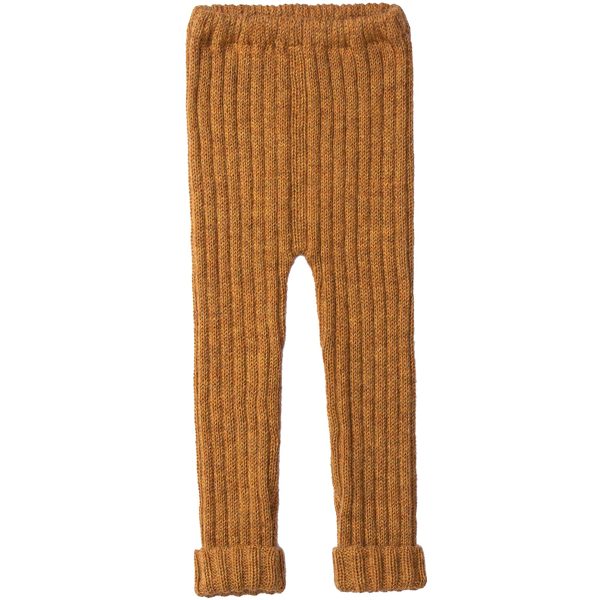 Baby Yellow Alpaca Wool Trousers
