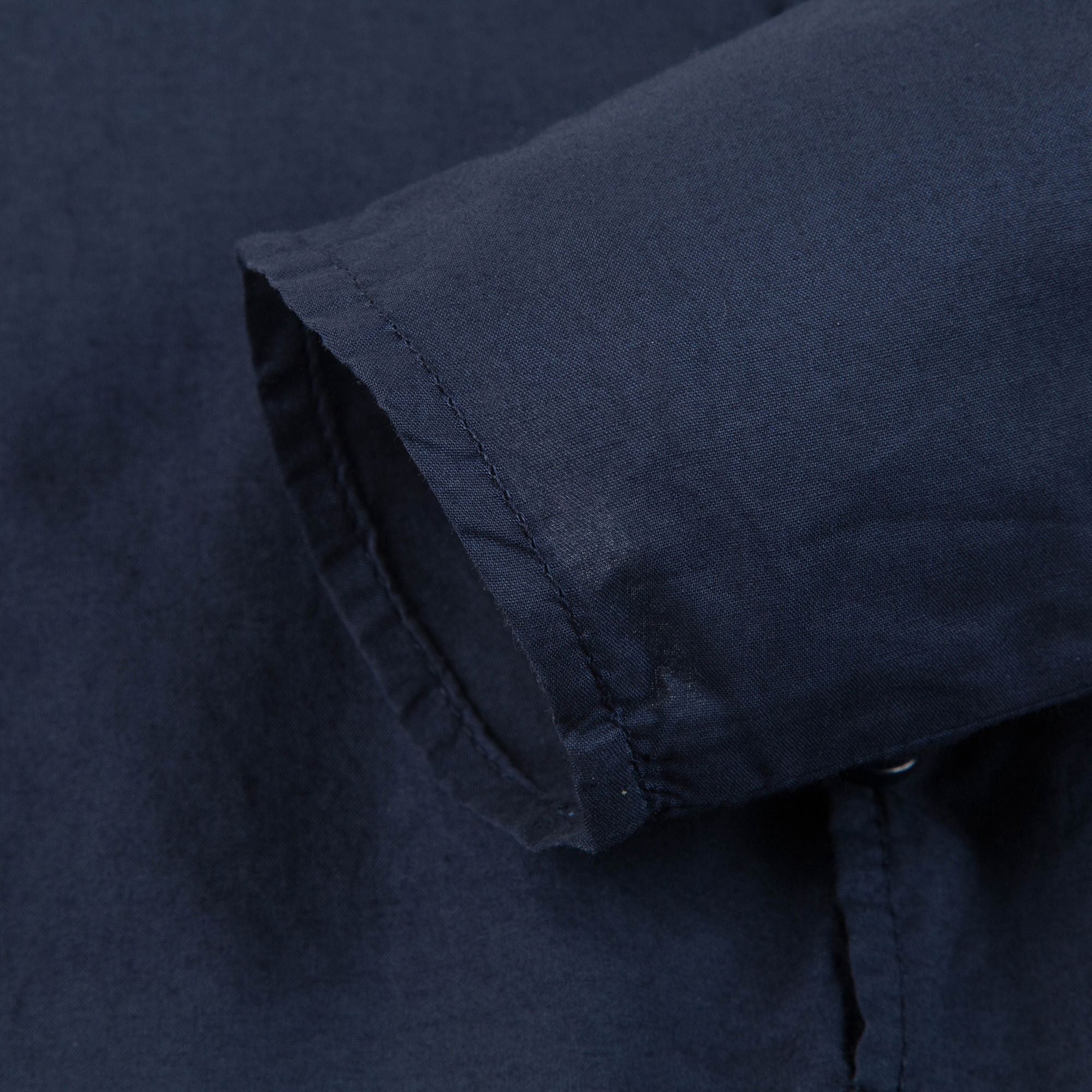 Baby Boys Navy Blue Cotton Woven T-shirt