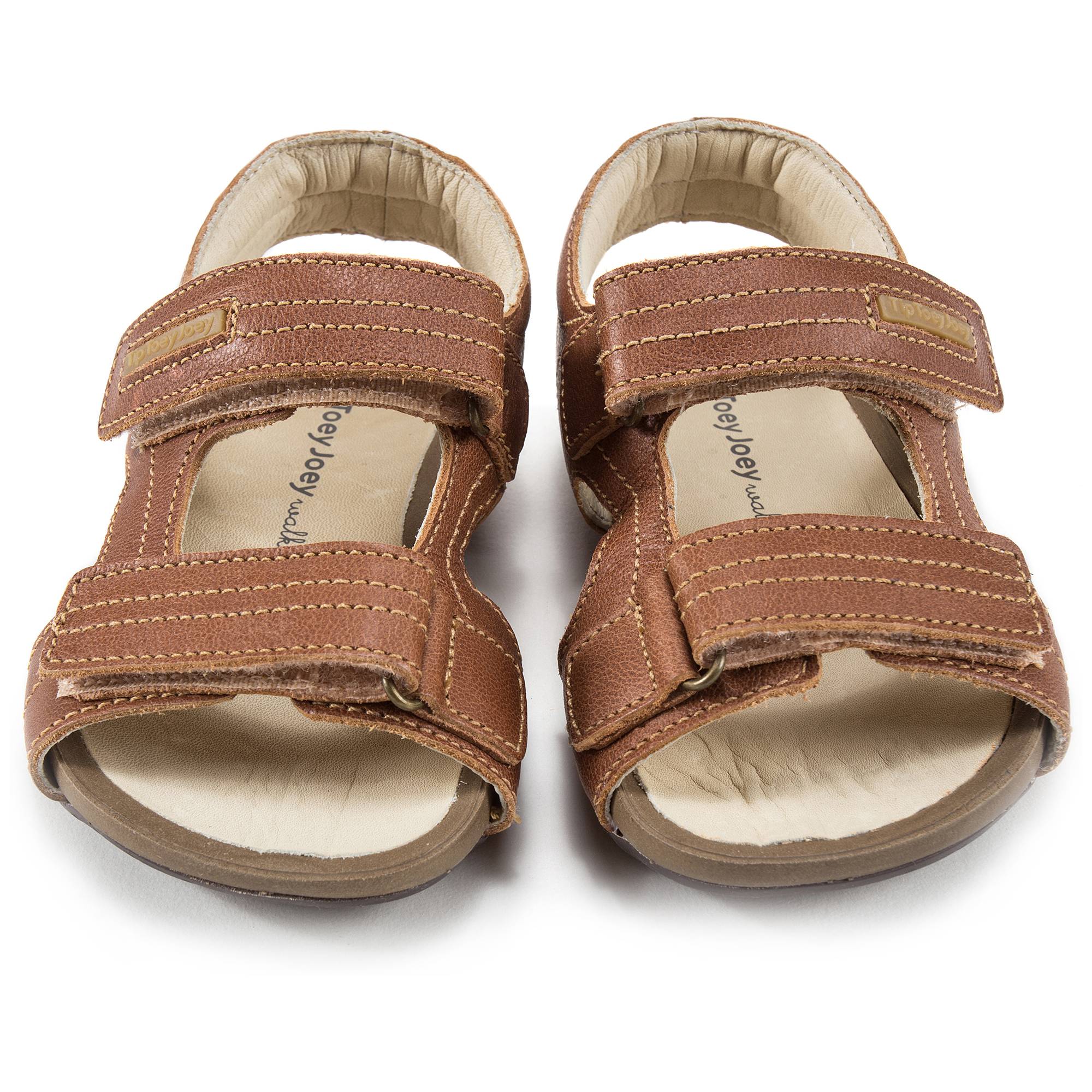 Boys Whisky Leather Sandal