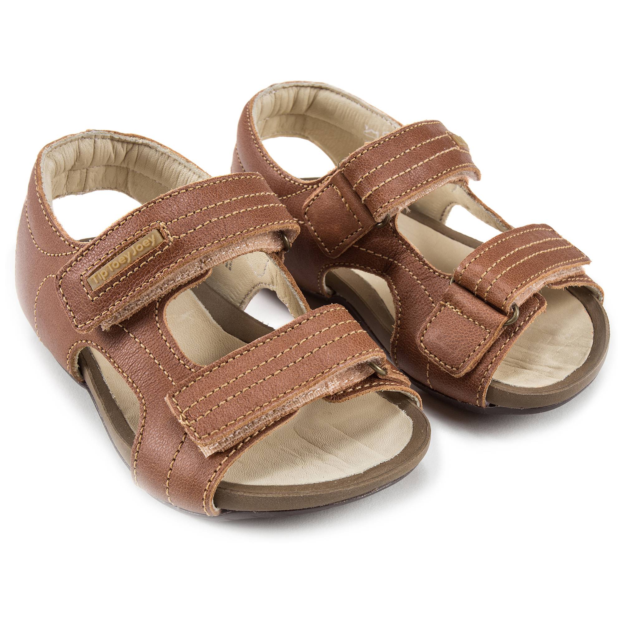 Boys Whisky Leather Sandal