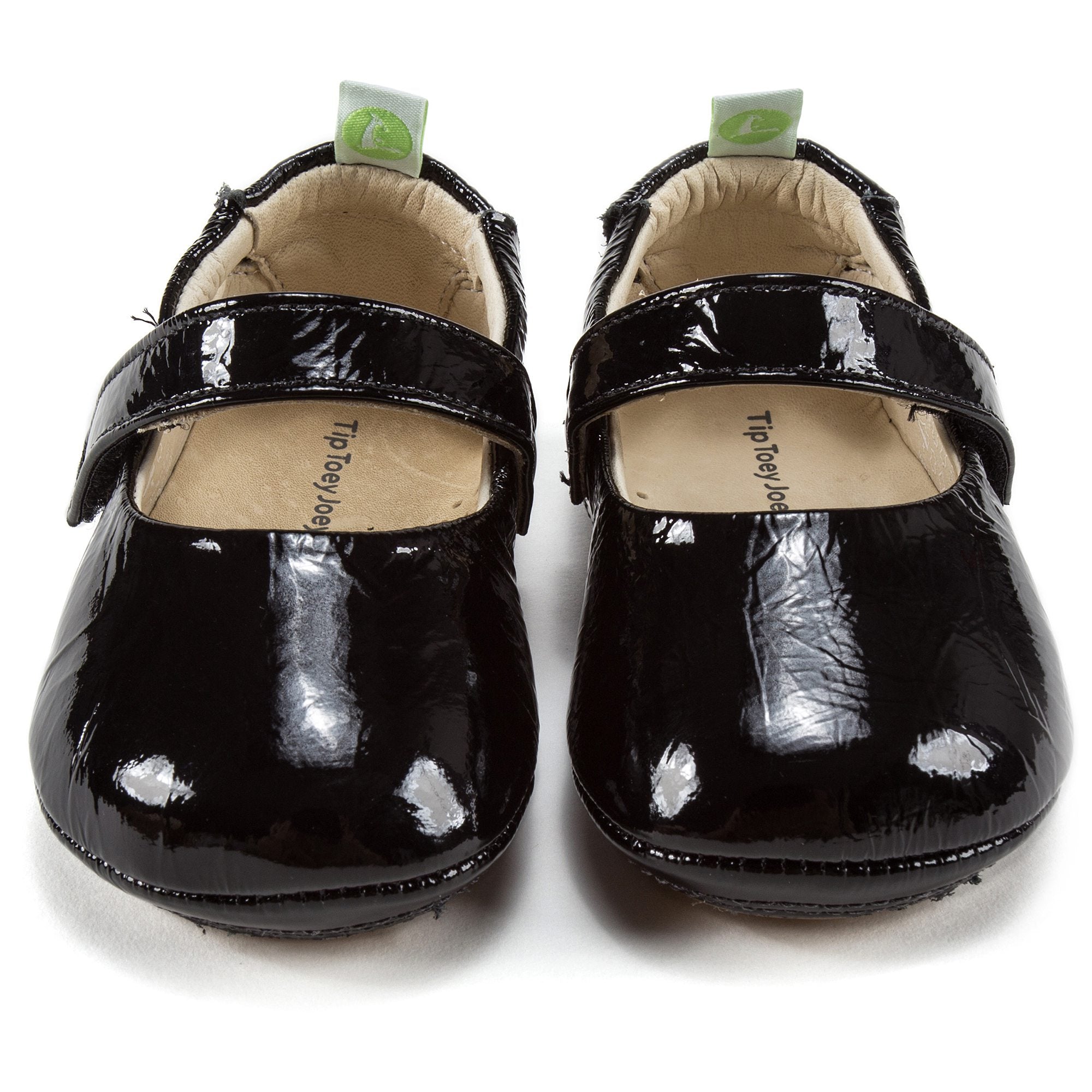 Baby Girls Patent Black Leather Shoes
