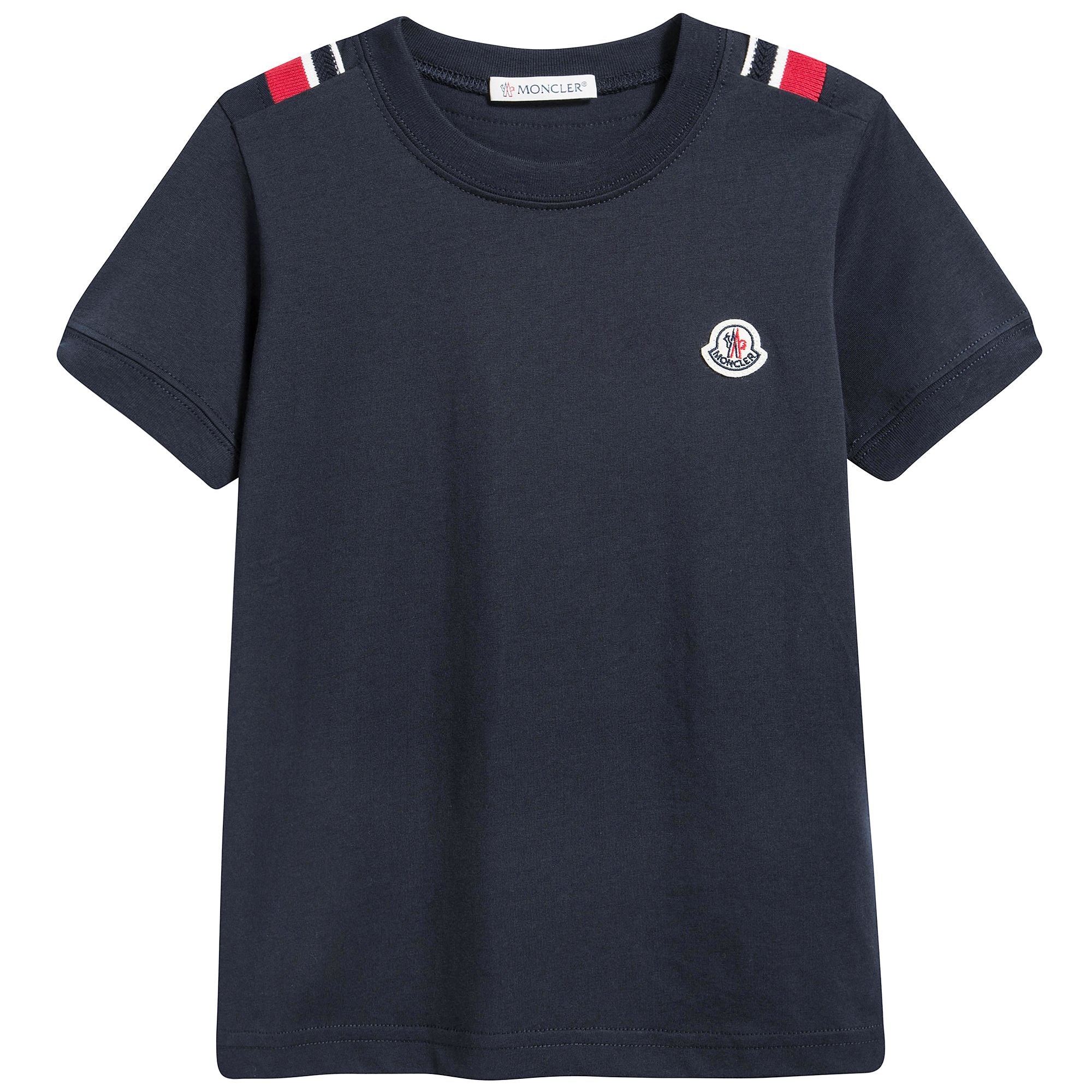 Girls Navy Blue "Maglia" T-shirt