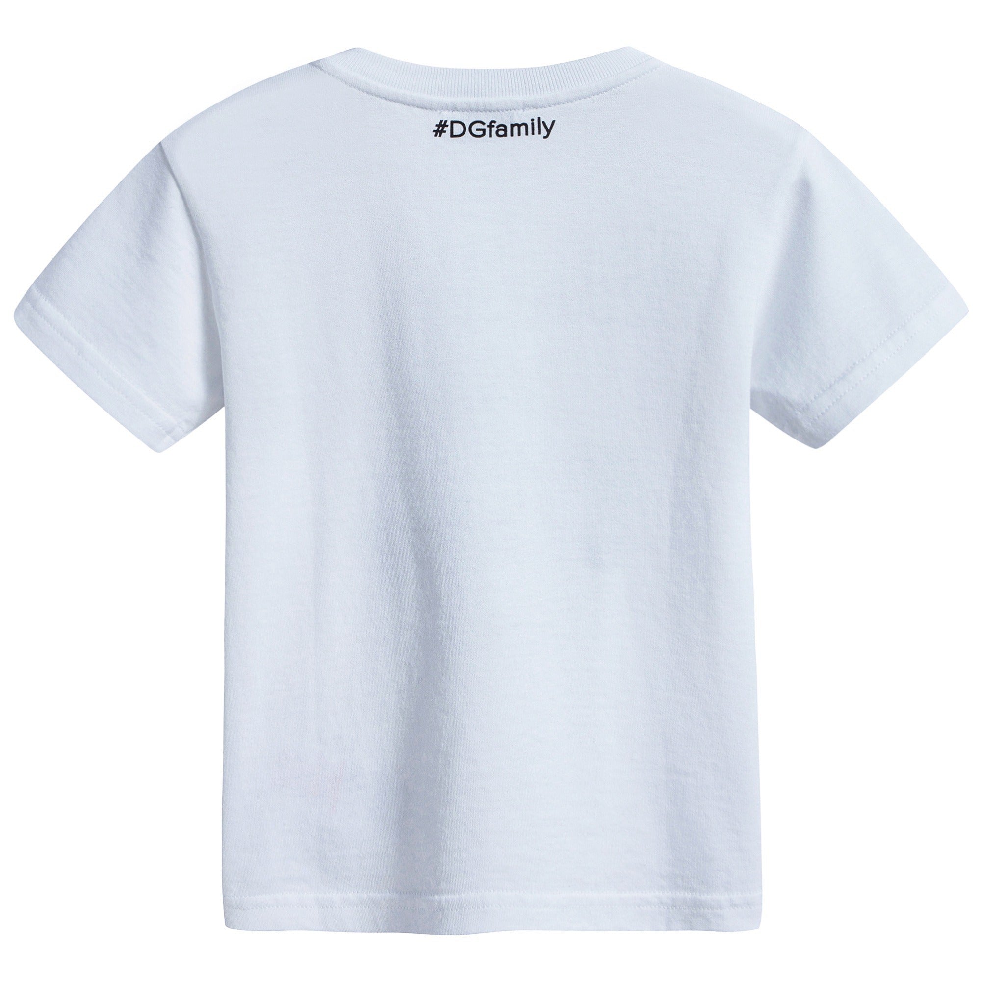 Baby White Embroidery Printing T-Shirt