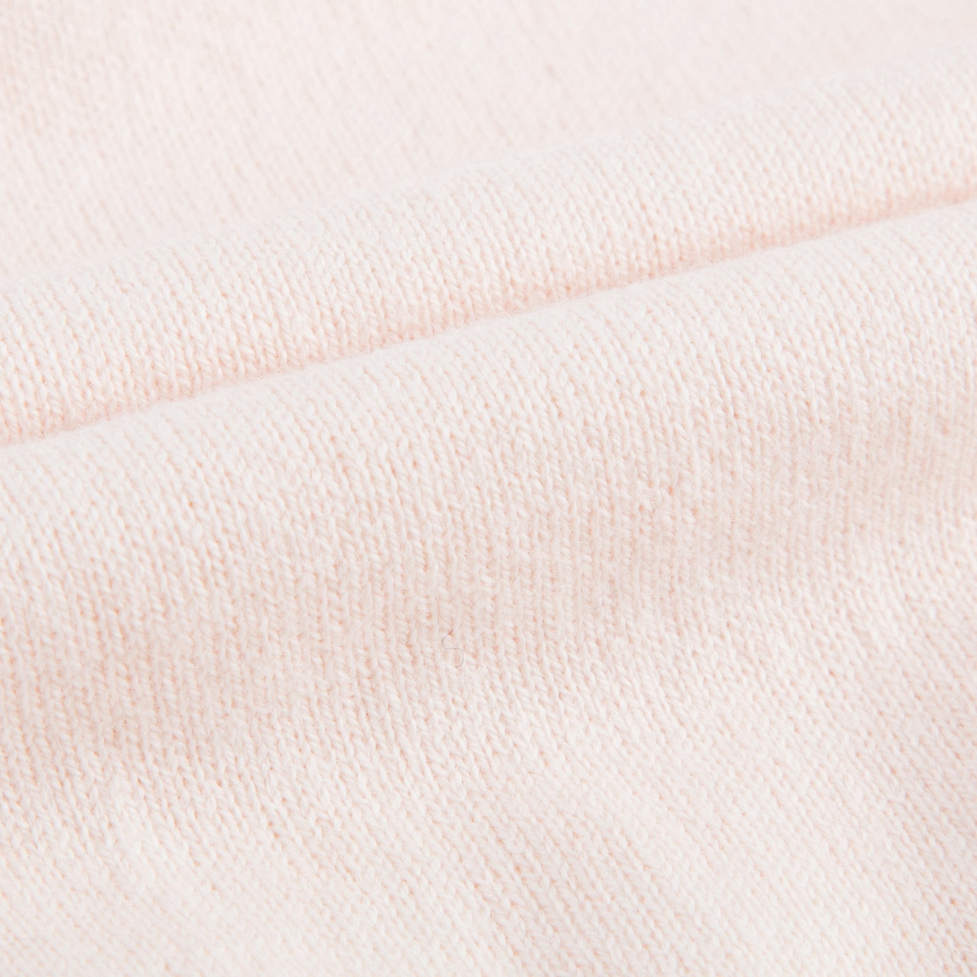 Girls Pink Cotton Sweater With Ruffle
