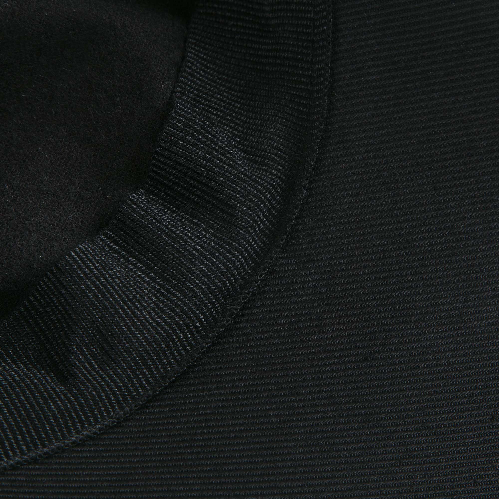 Boys & Girls Black Logo Printed Cotton Cap