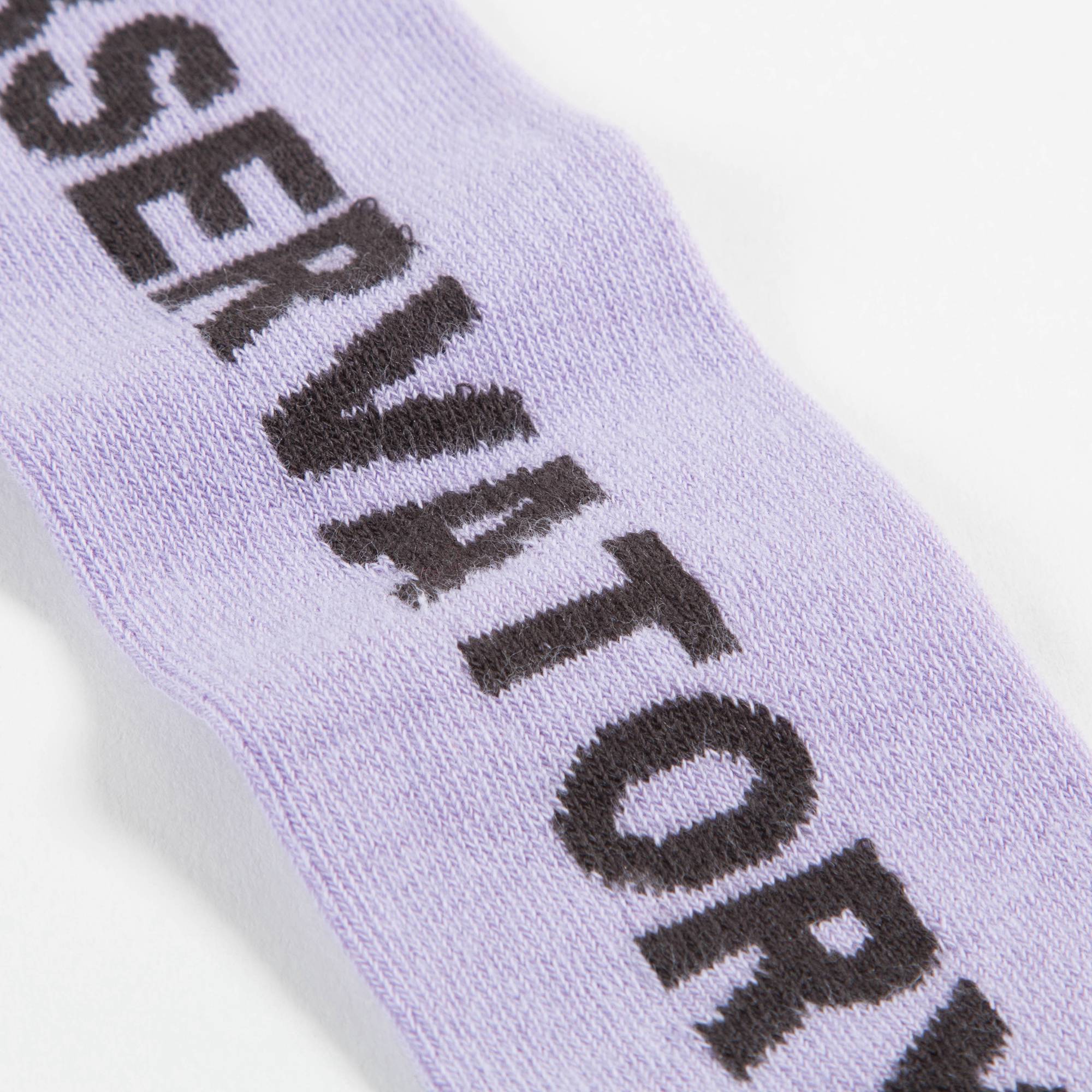 Girls & Boys Purple Cotton Socks