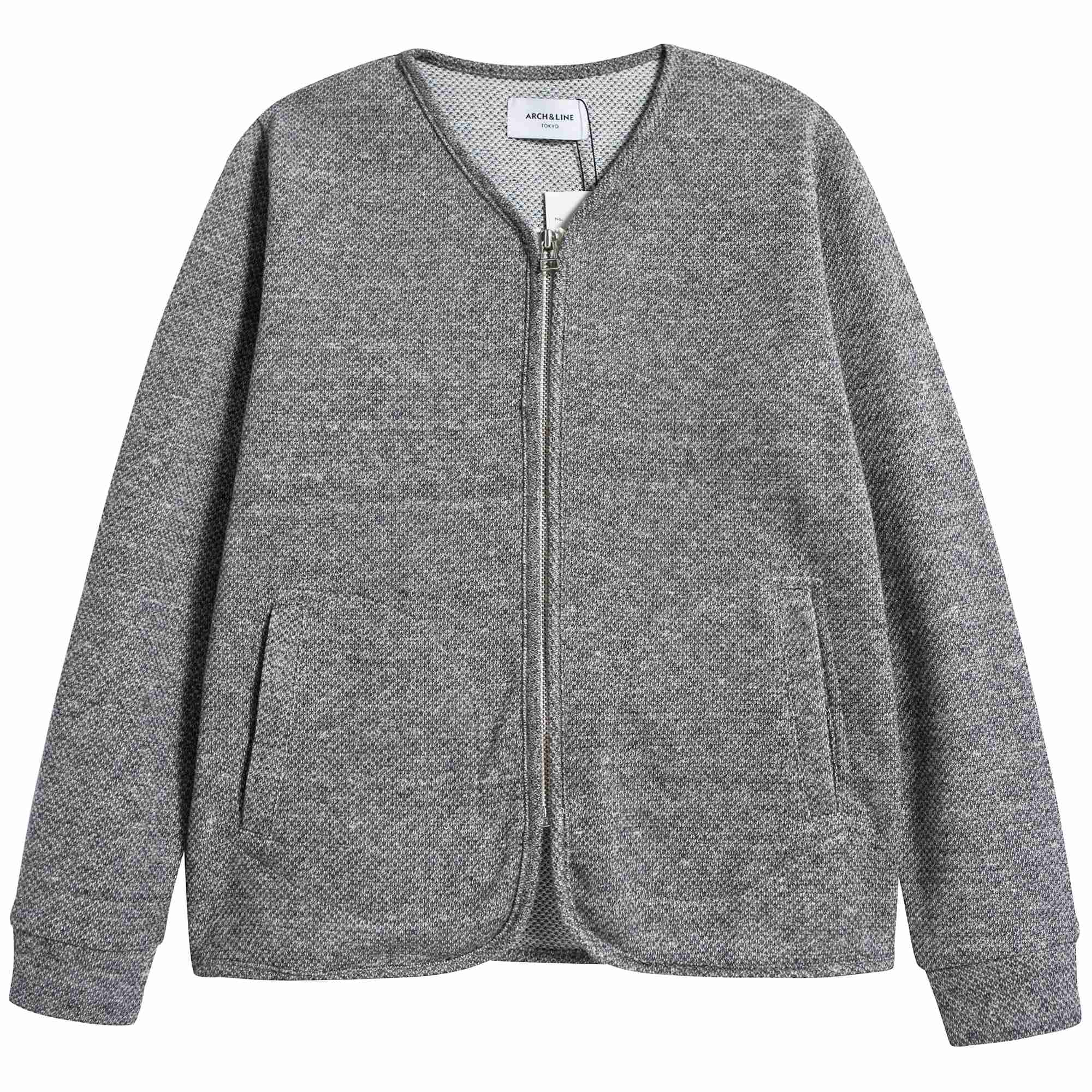Boys & Girls Grey Zip Cardigan