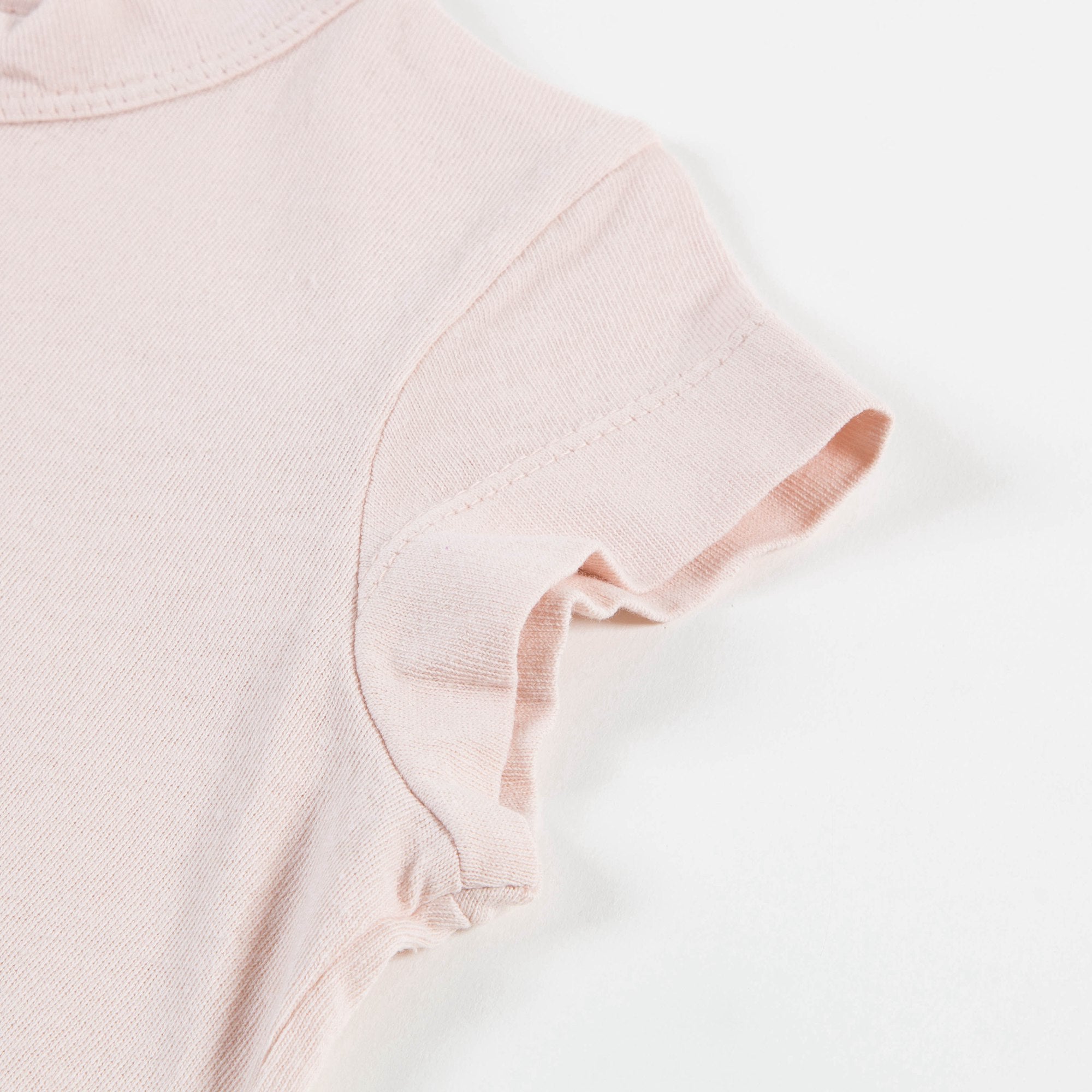Girls Quartz Peach Cotton Dress