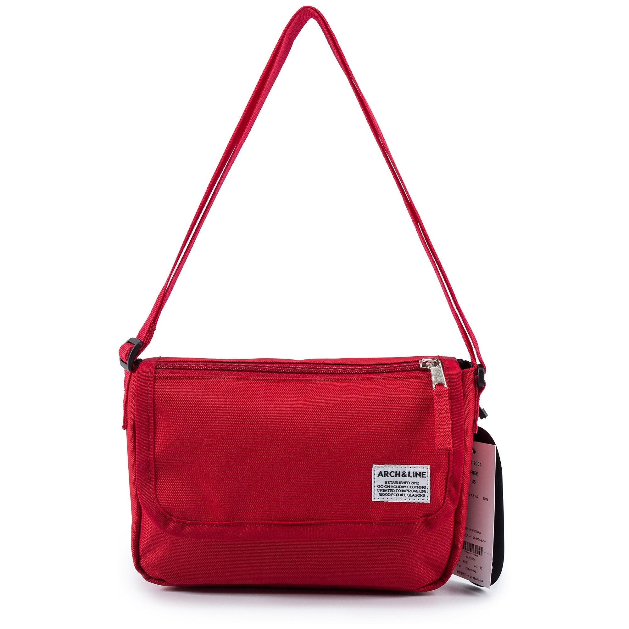 Girls Red Mini Messenger Bag