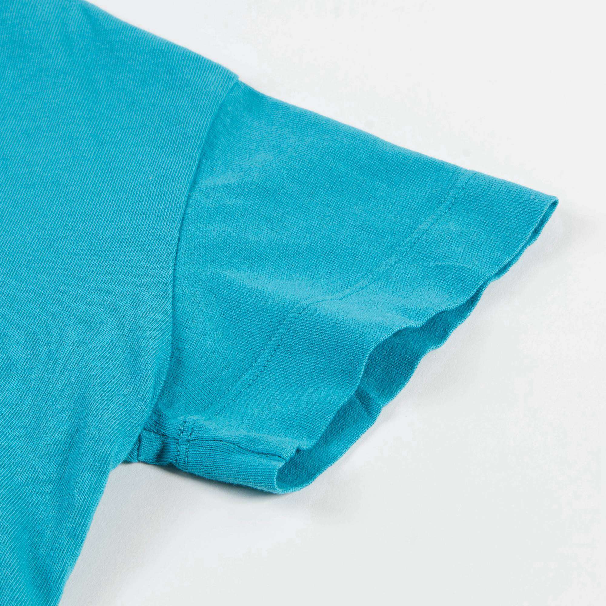 Girls Blue Halley Cotton T-shirt