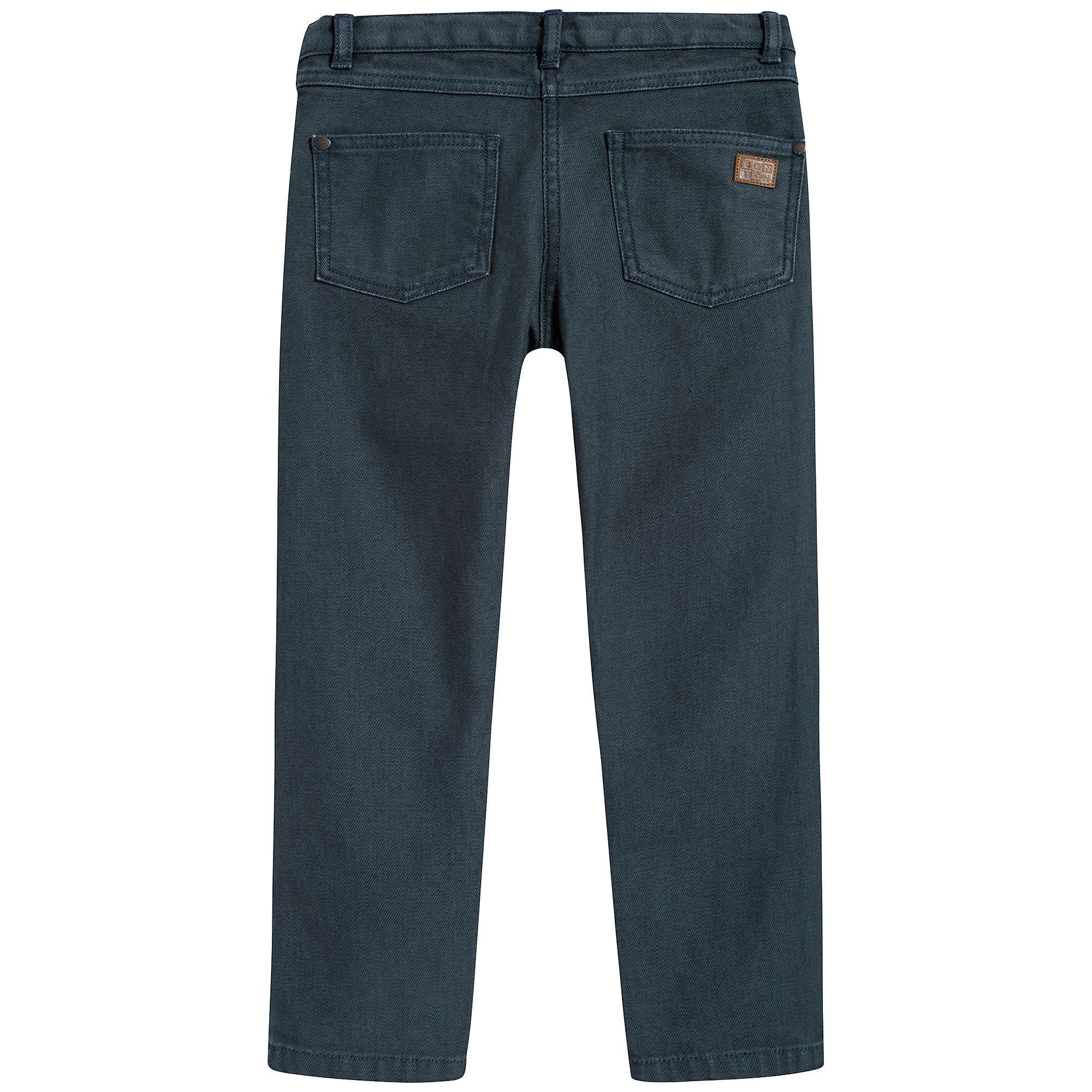 Boys Denim Cotton Trousers