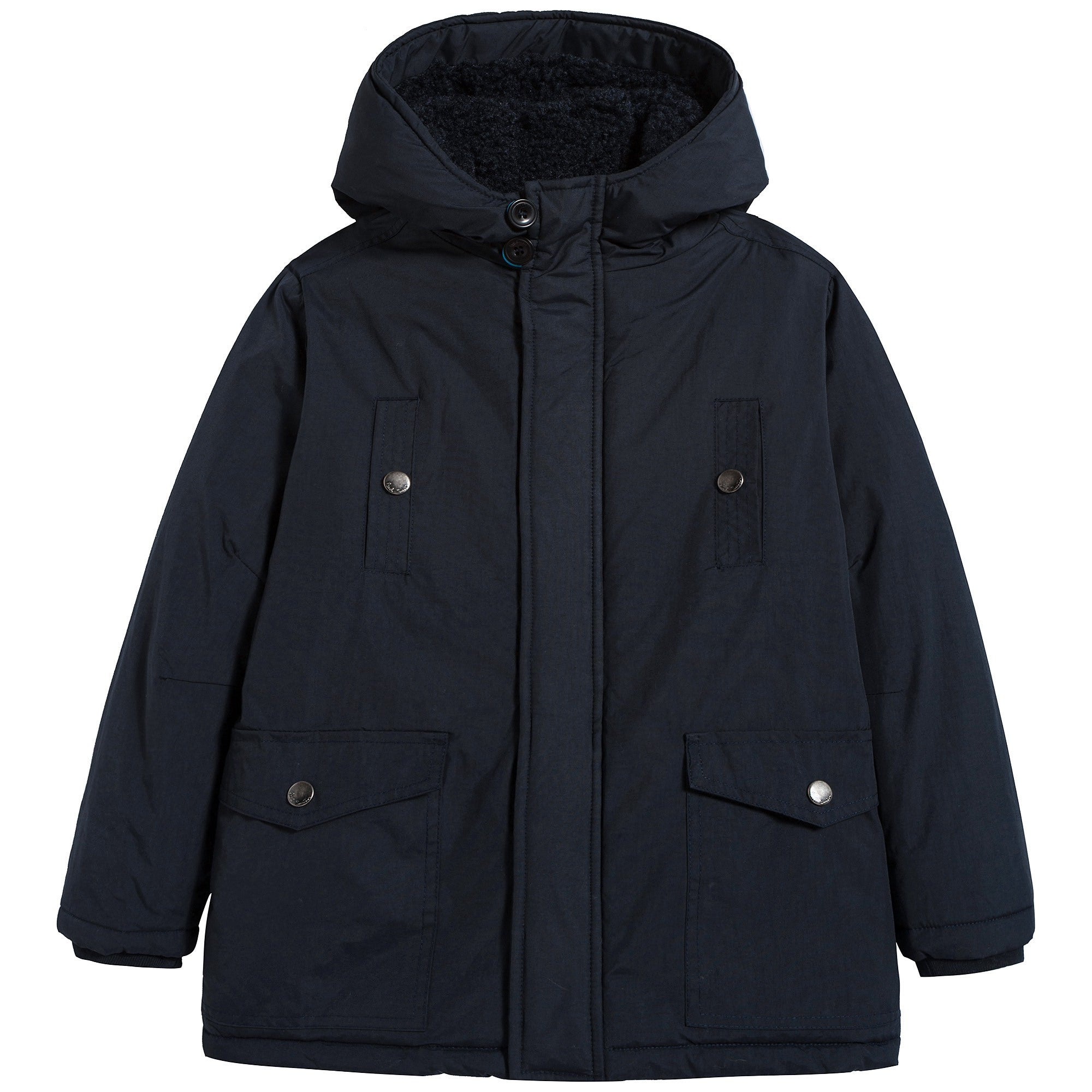 Boys Navy Coat