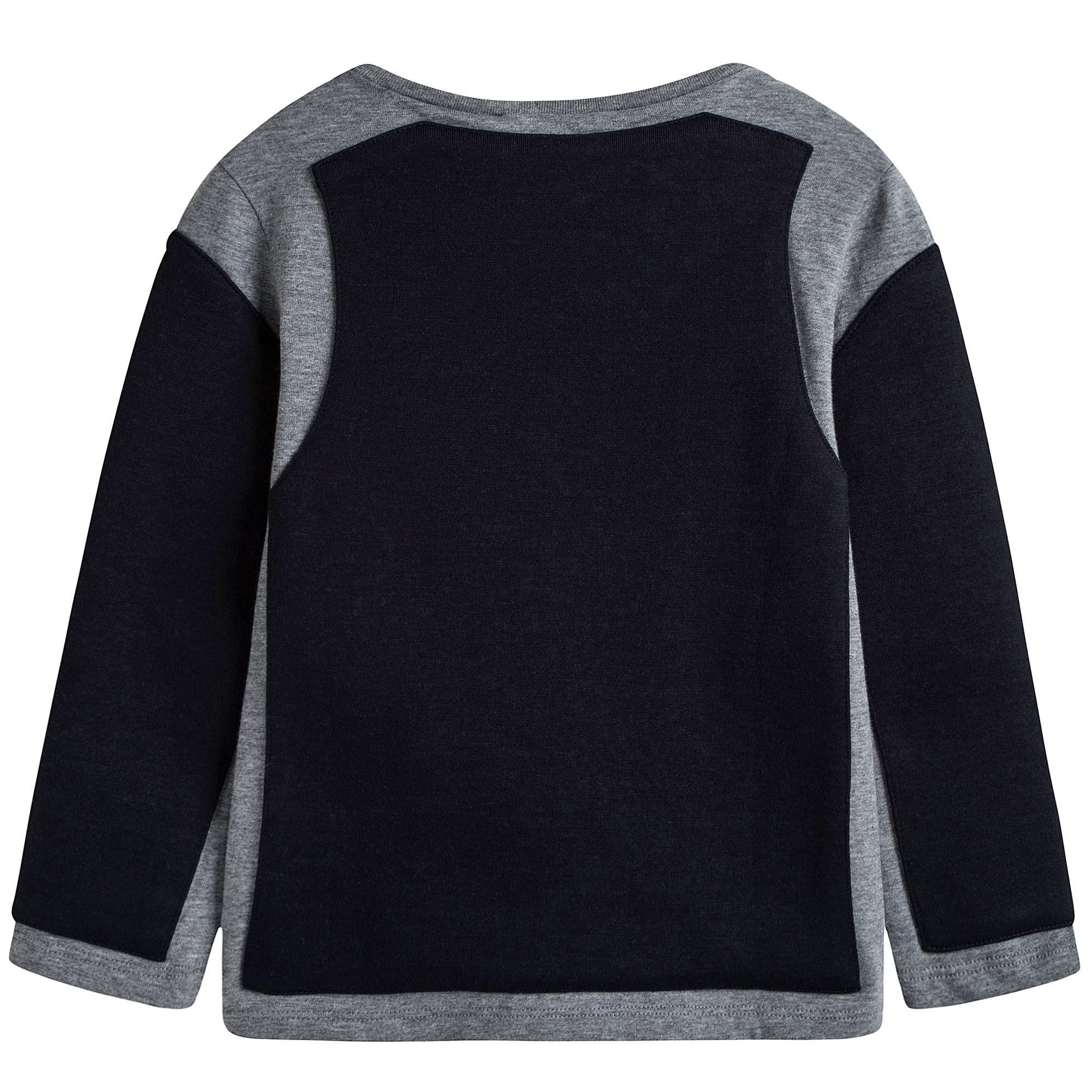Girls Navy Blue Long Sleeve T-shirt