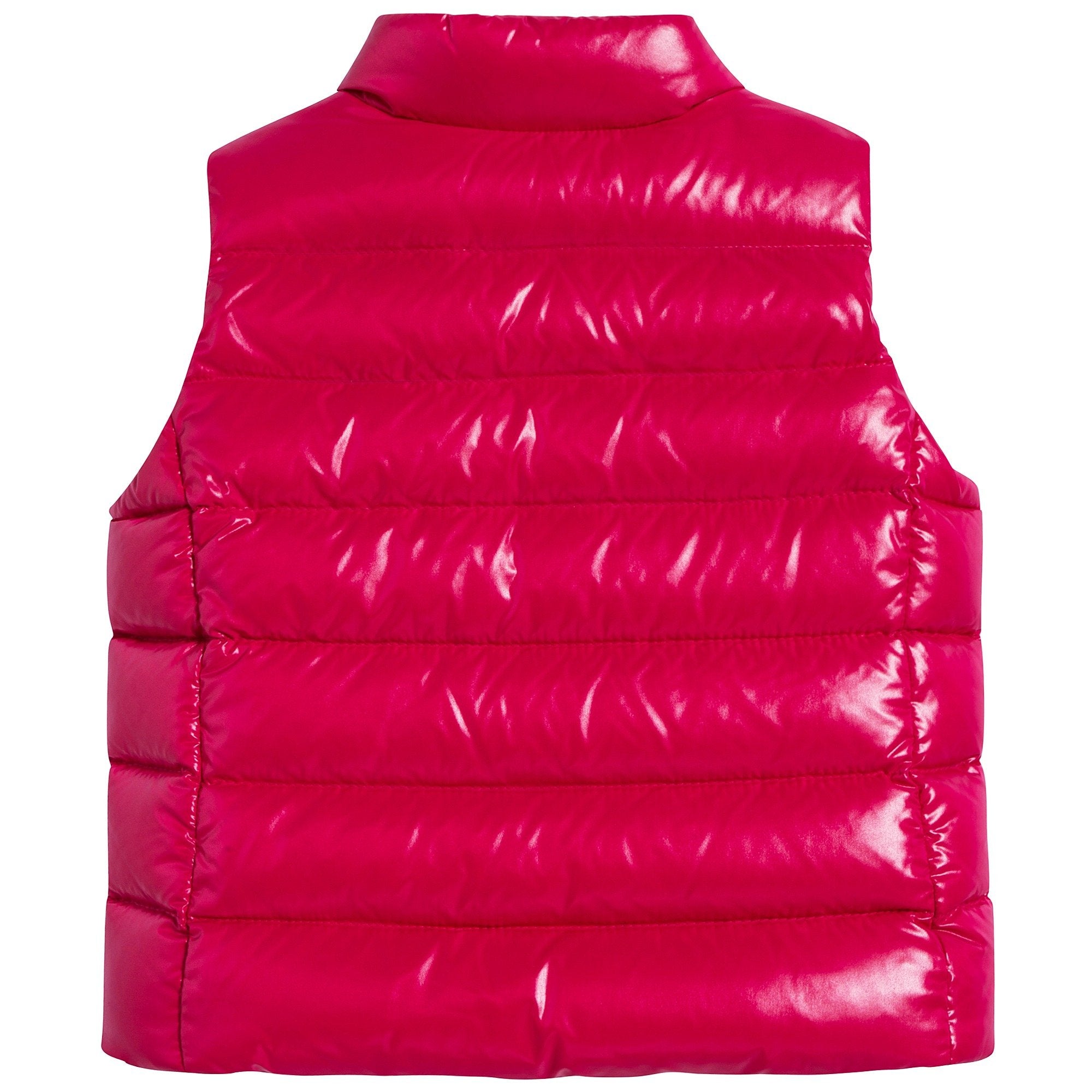 Girls Pink "GHANY" Padded Down Gilet