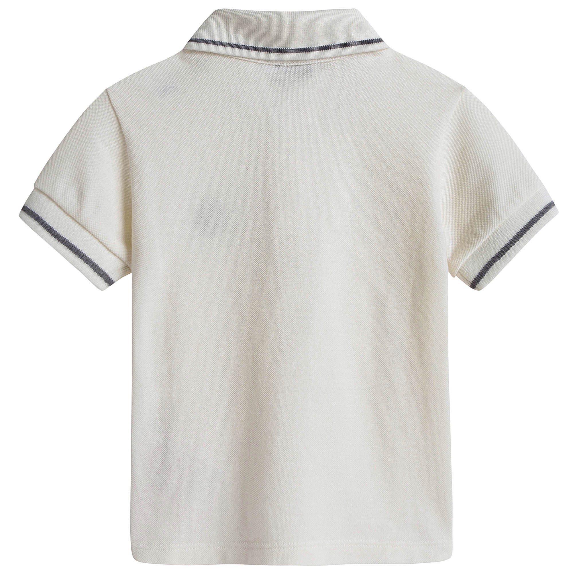 Baby Boys White Polo Shirt