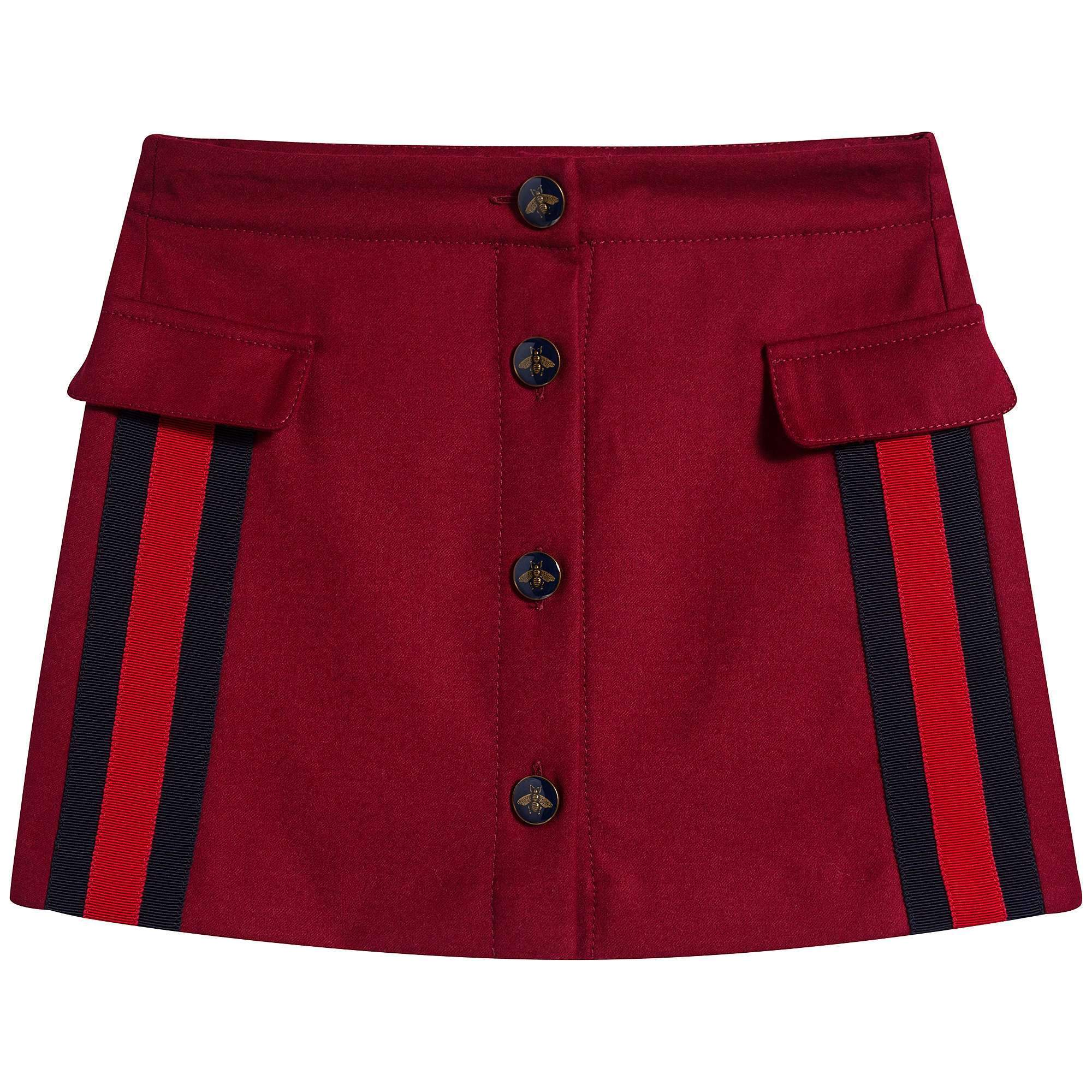 Girls Red Skirt