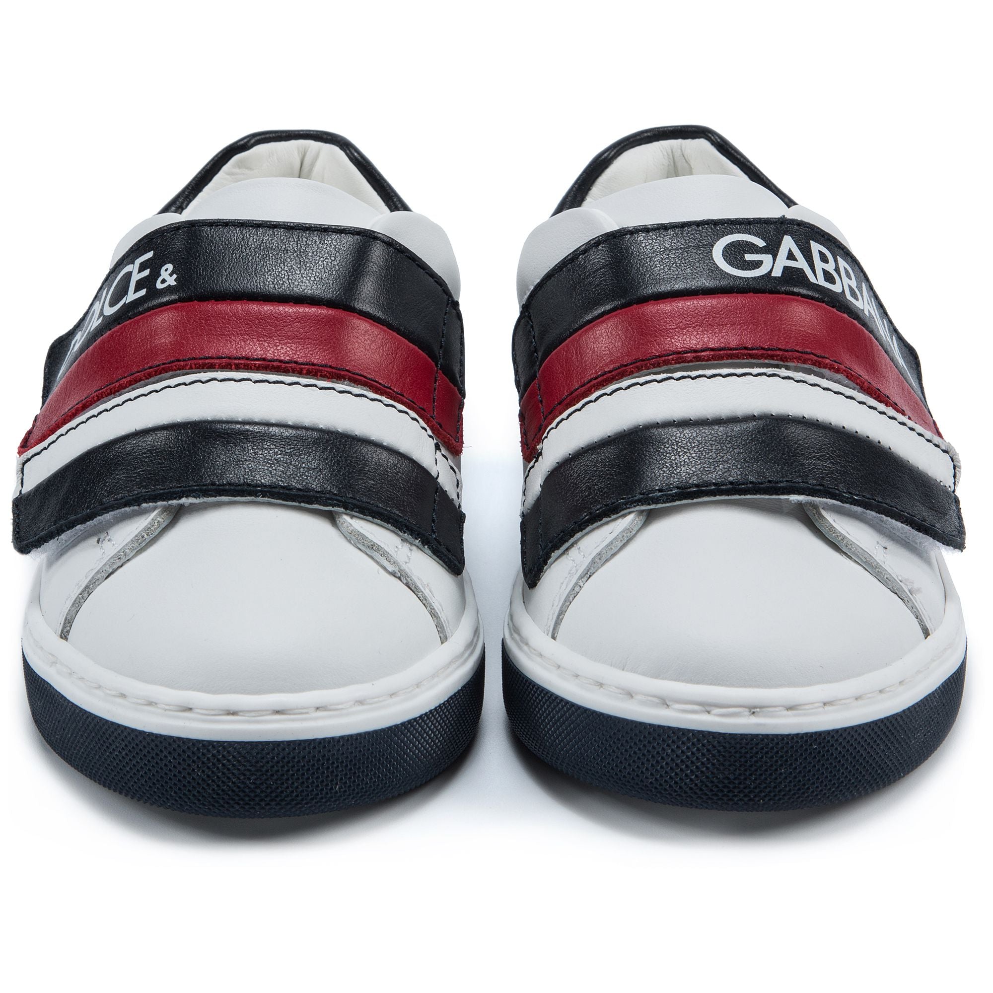 Girls White Velcro Shoes