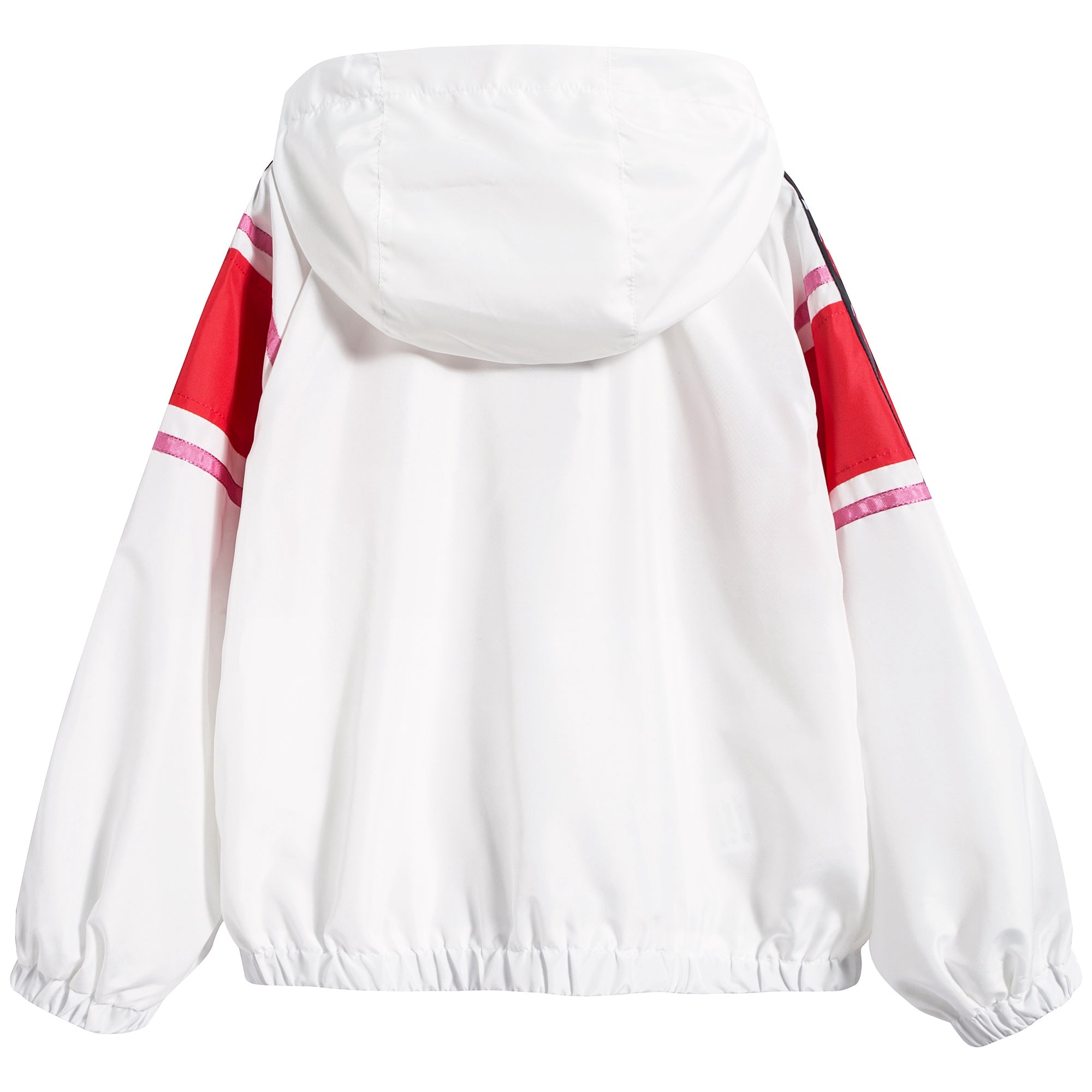 Girls White & Peach Jacket