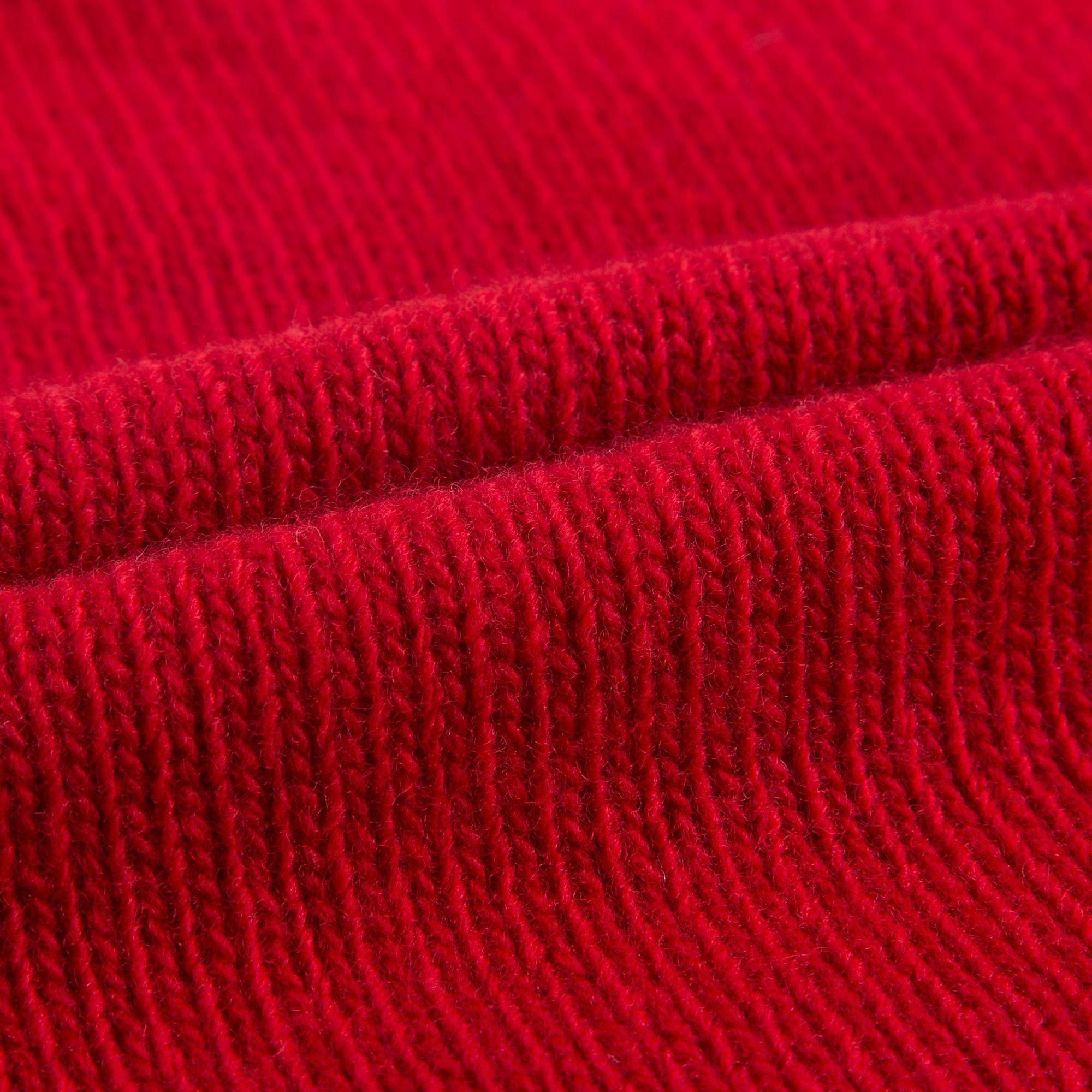 Baby Girls Red Rose Sweater