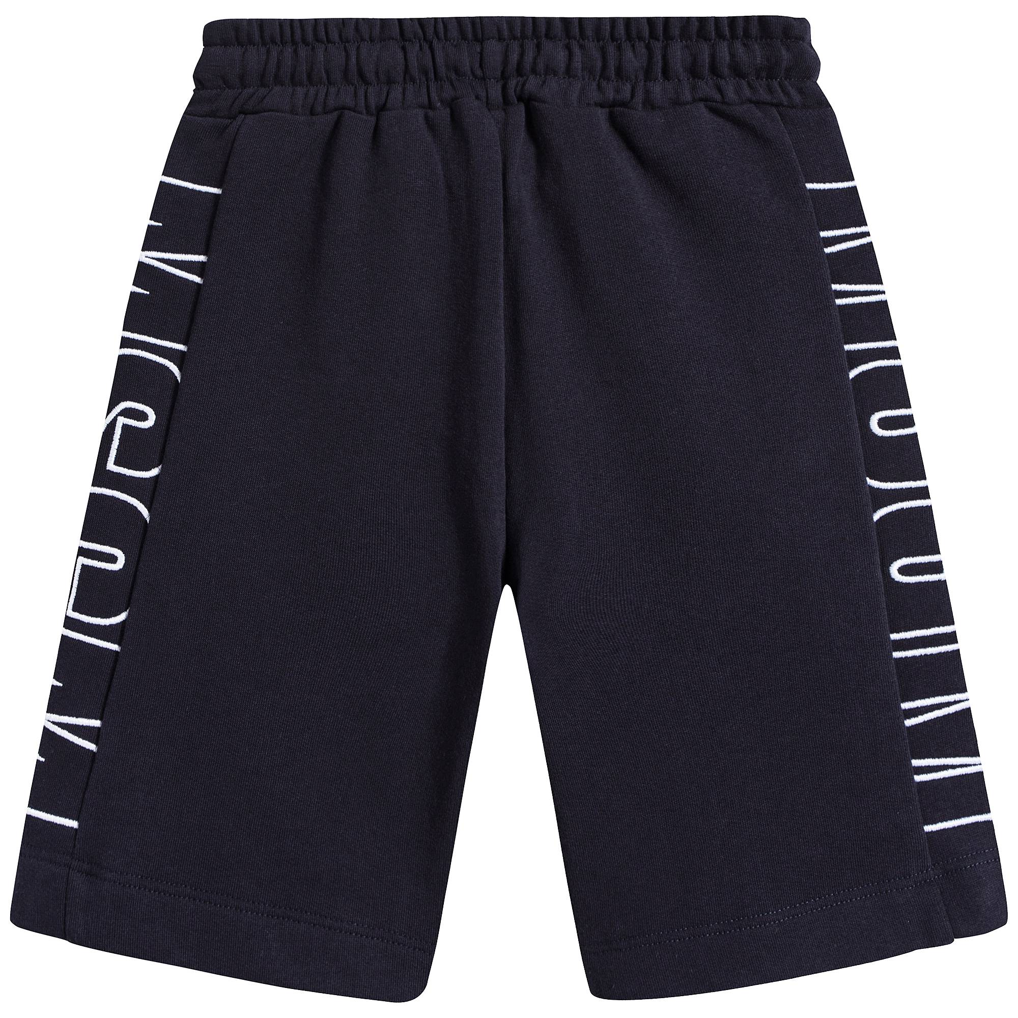 Boys Blue Cotton Shorts