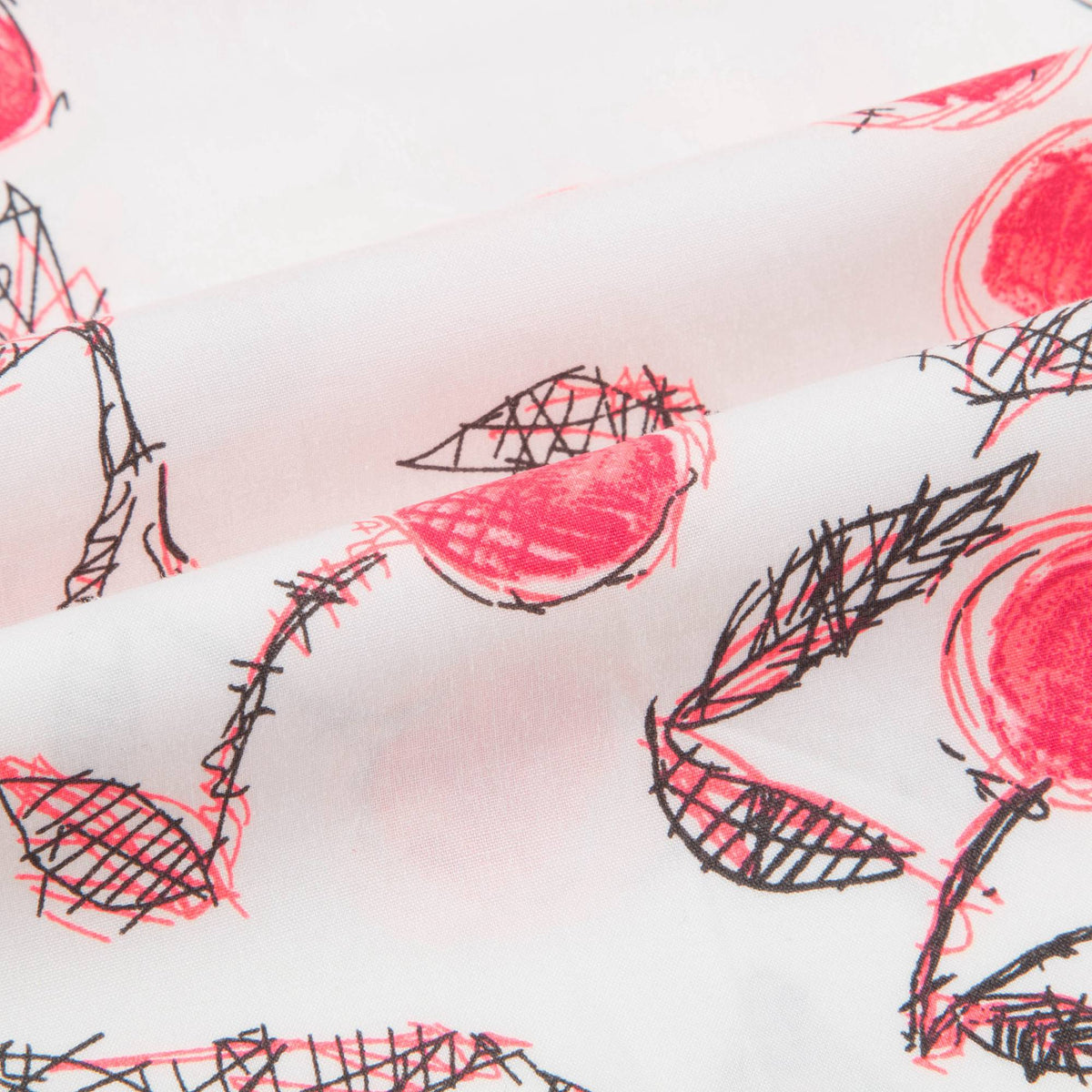 Robe fillette imprimé cerises