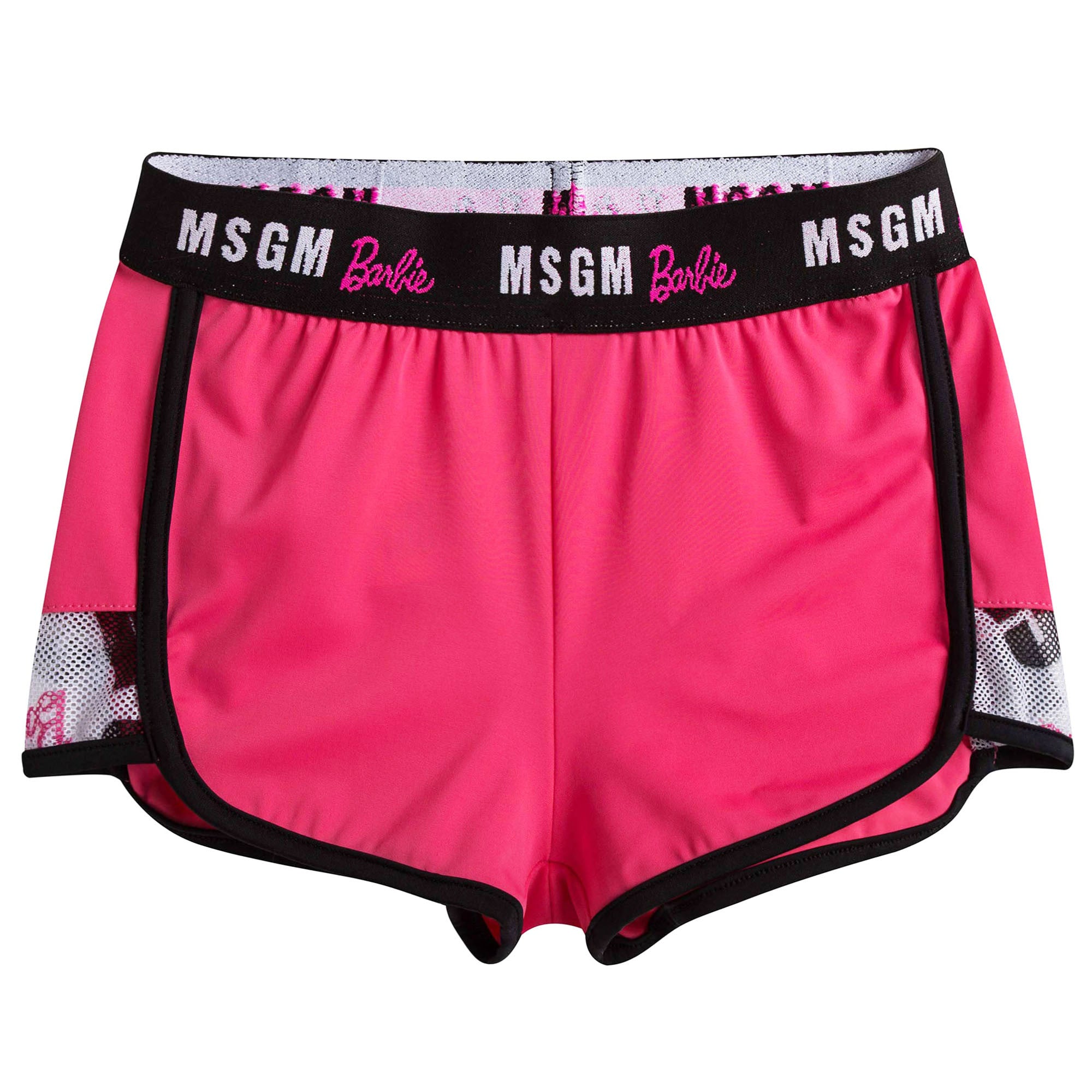 Girls Pink Tracksuit Shorts
