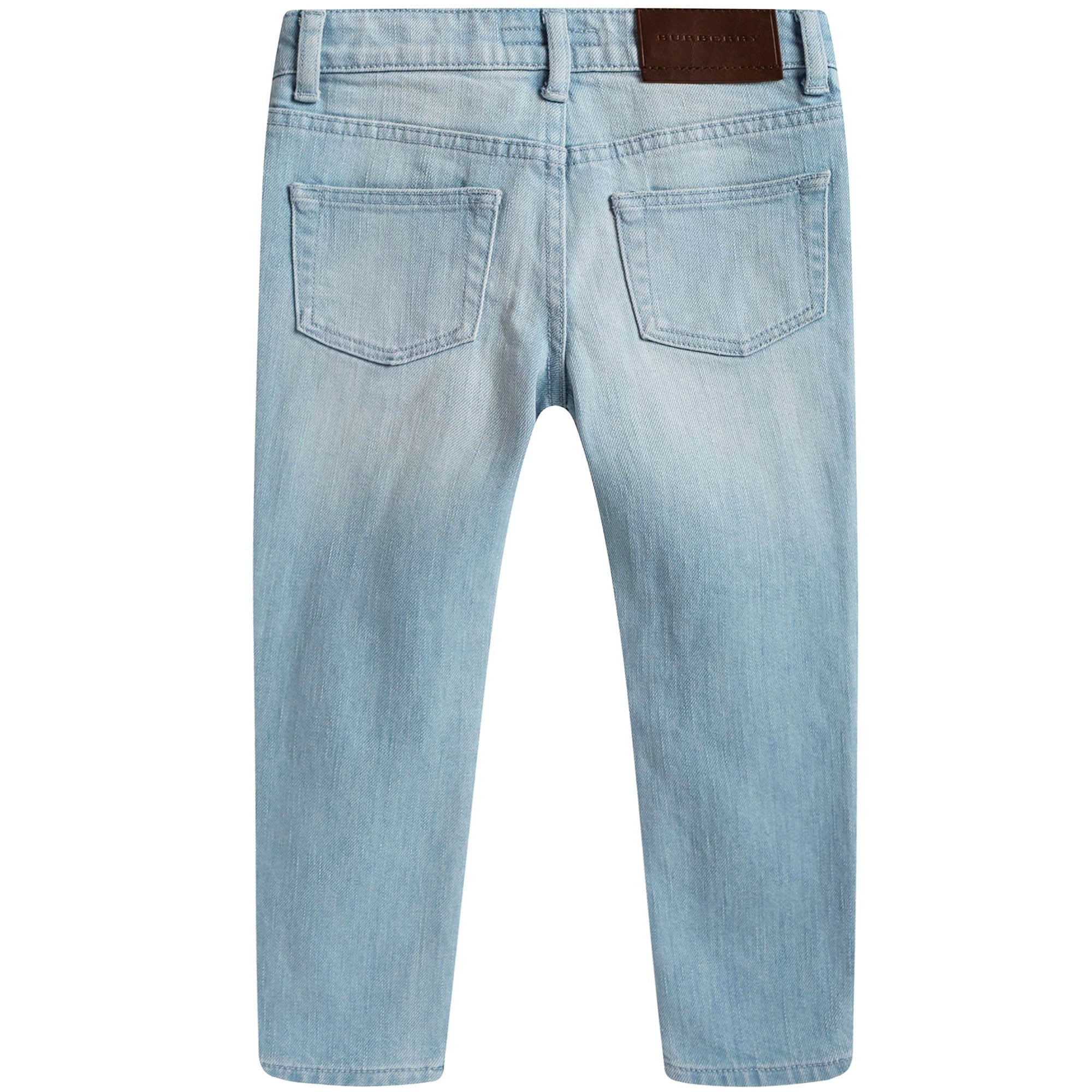 Boys Blue Denim Relaxed Slim Fit Jeans