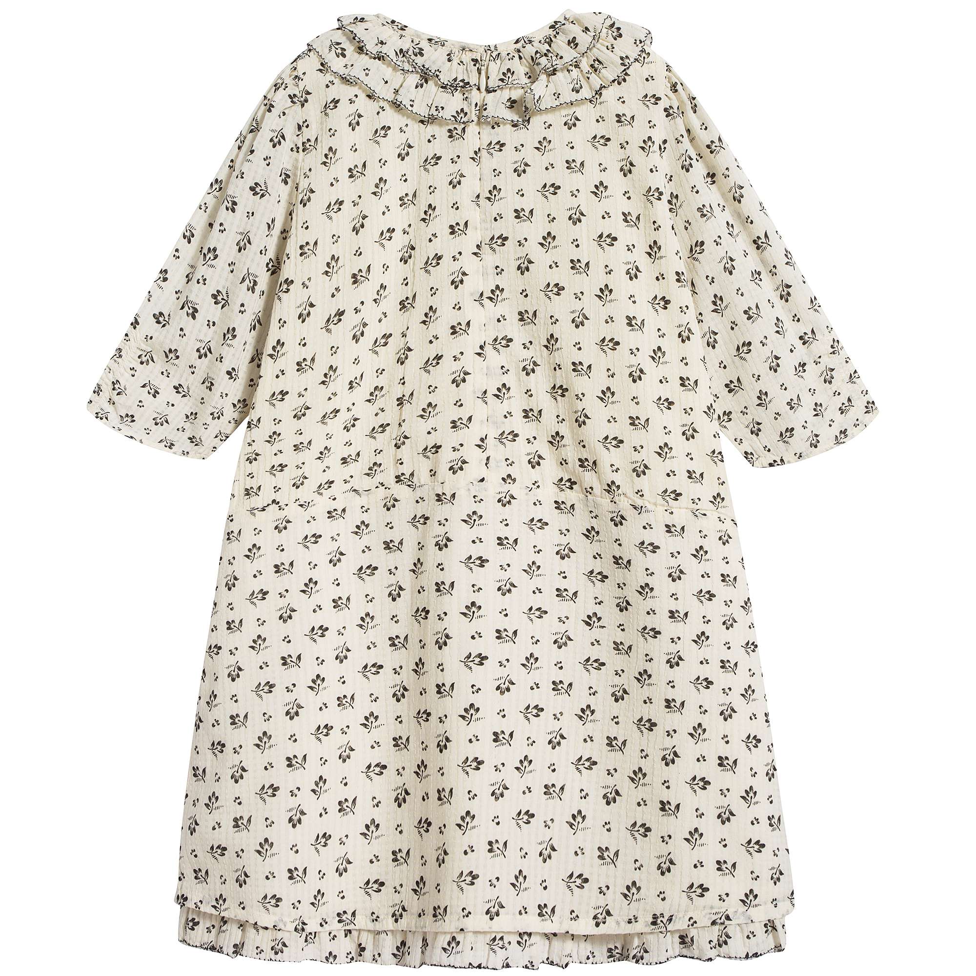 Girls Ditsy Clover Print Dress