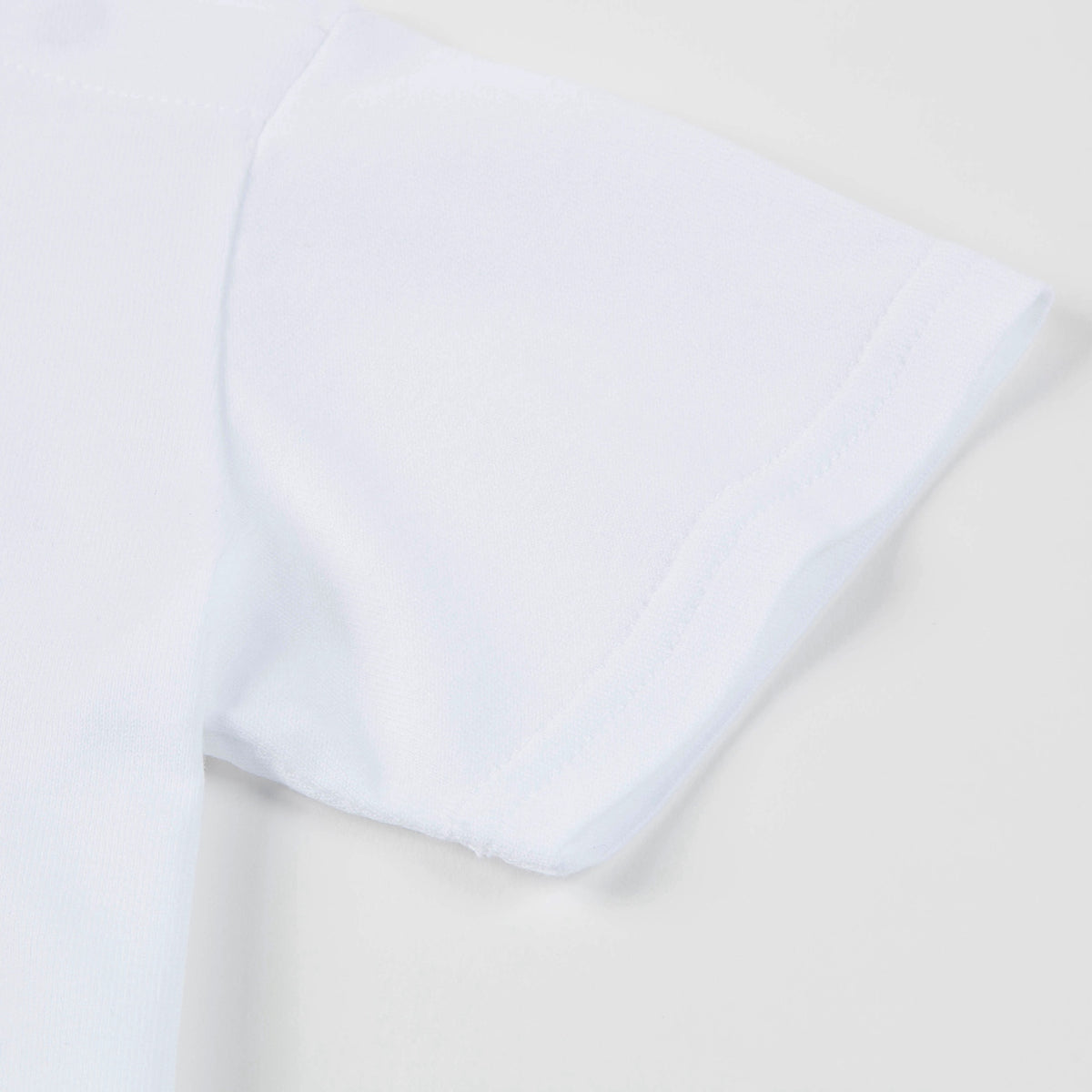 Baby Boys White Logo Cotton T-shirt