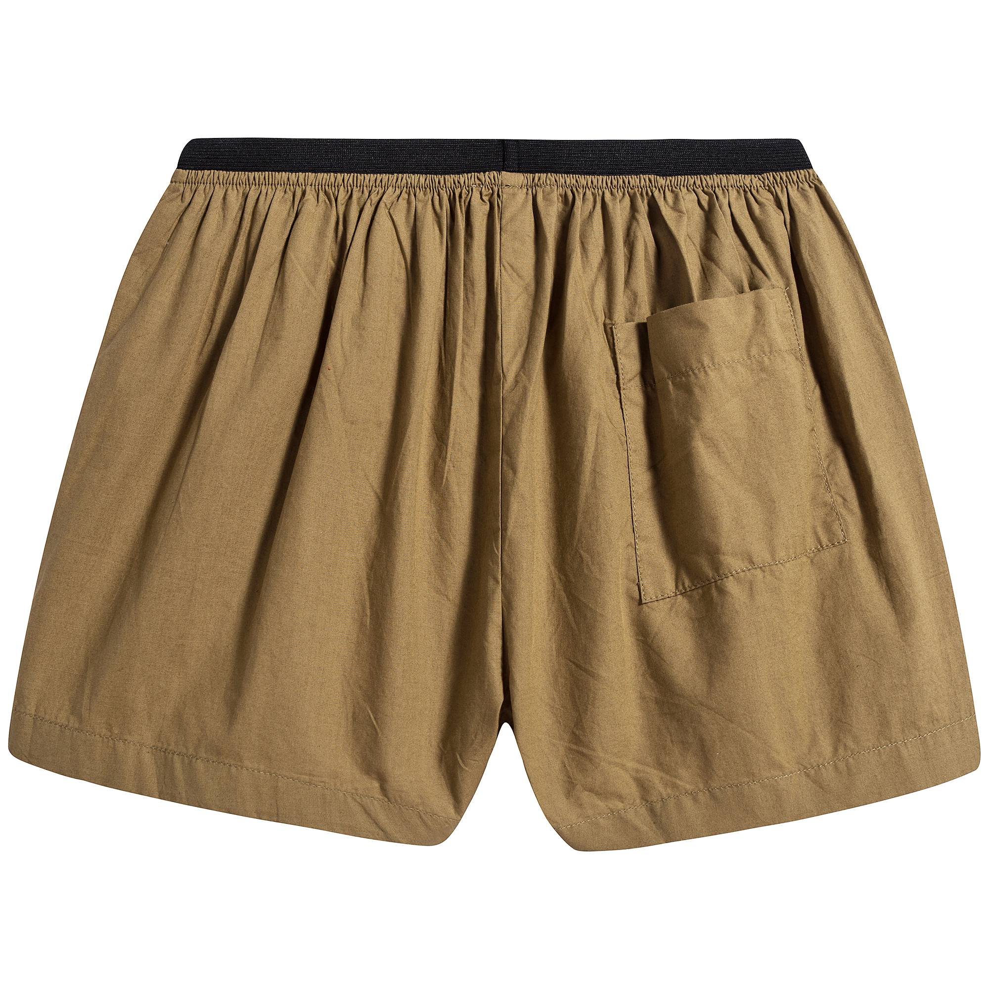 Baby Olive Cotton Shorts