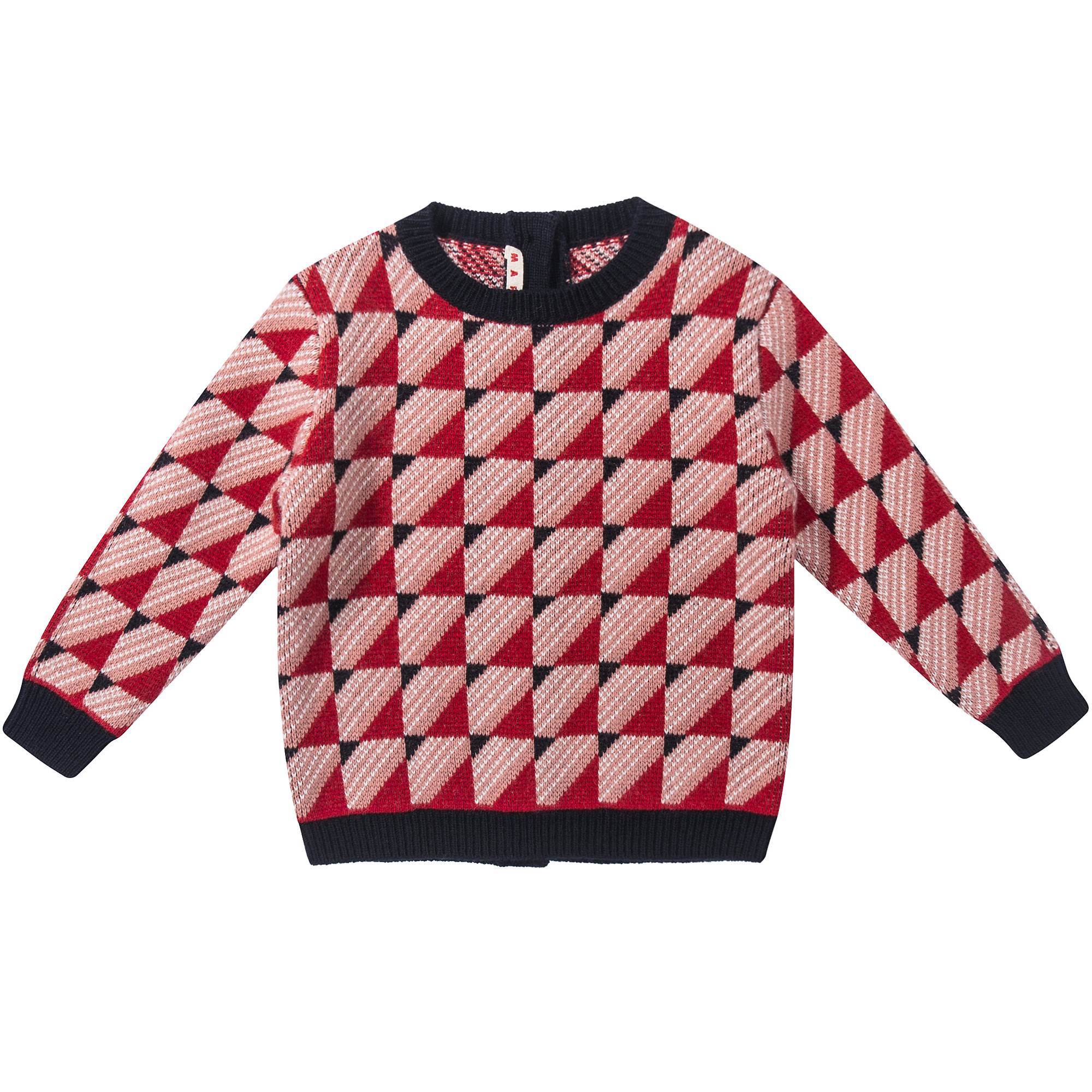 Girls Quartz Rose Wool Sweater