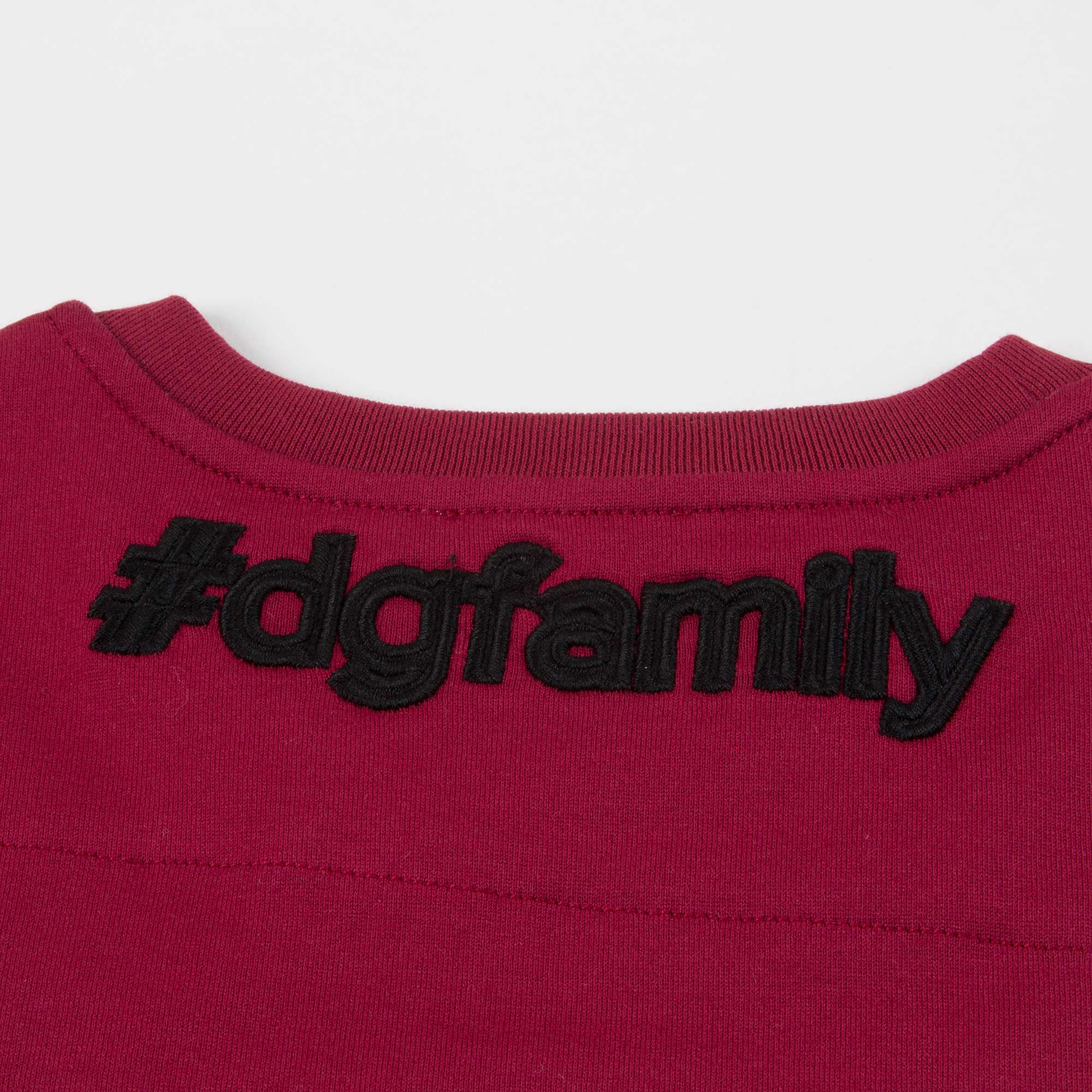 Girls Red Cotton T-shirt