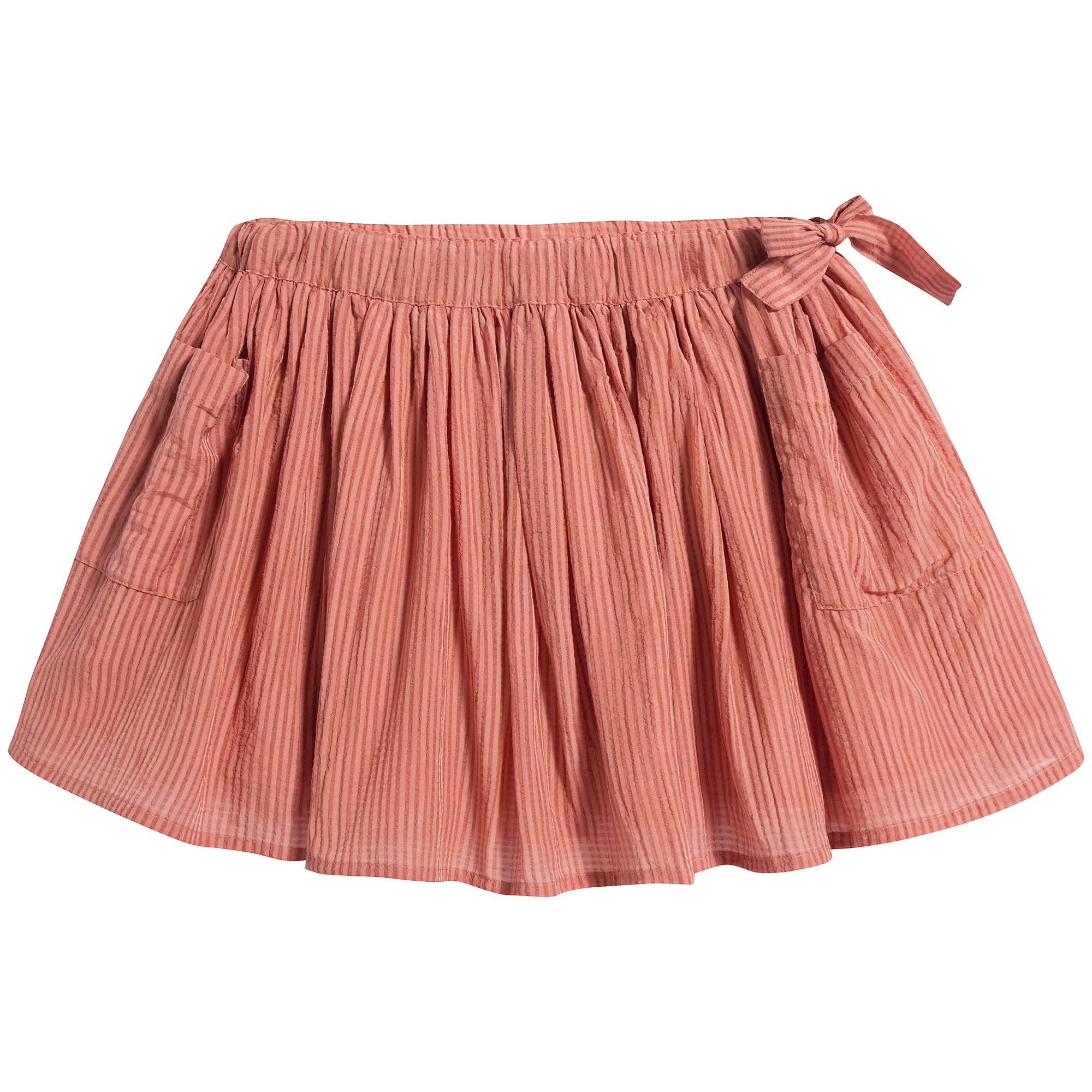 Girls Clay Check Skirt