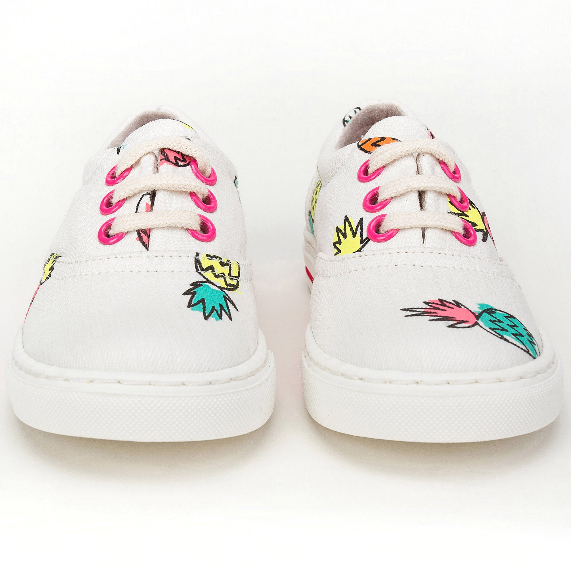 Boys & Girls Pineapple Print Rooster Shoes
