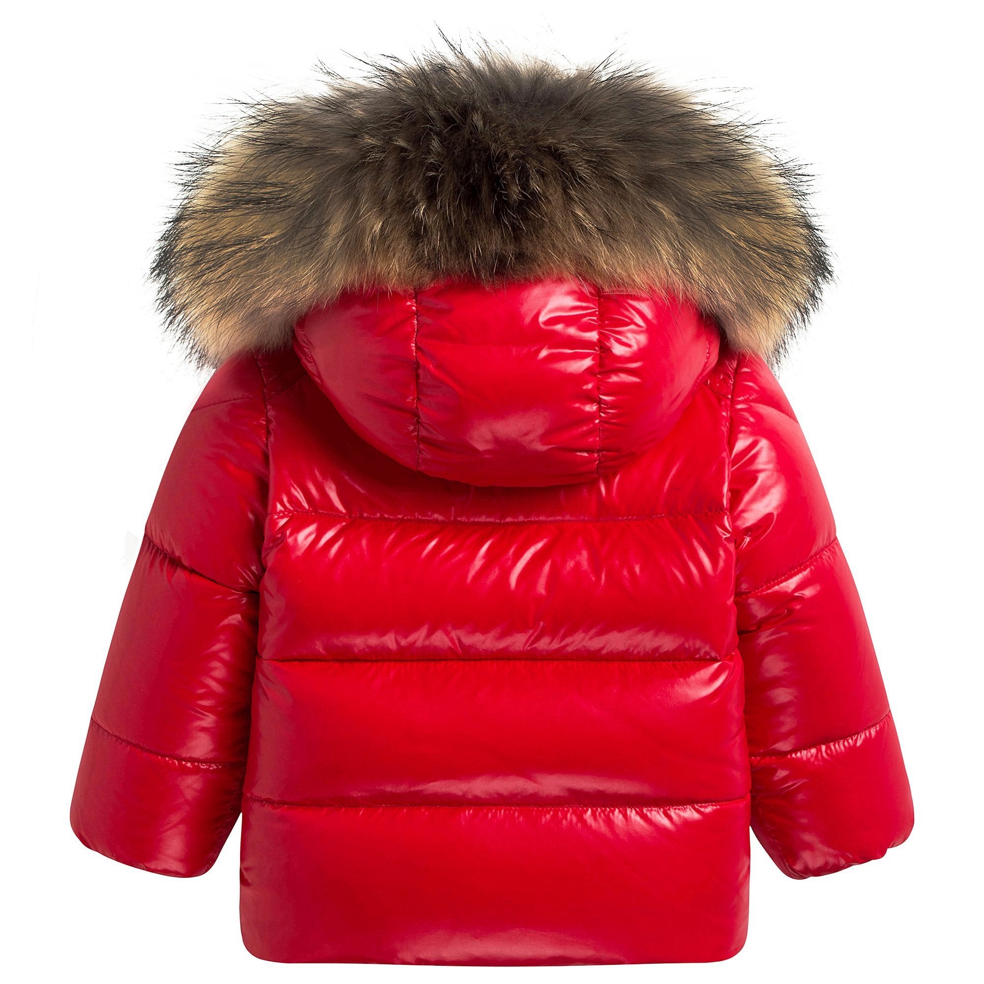 Baby Girls Red "K2" Padded Down Jacket