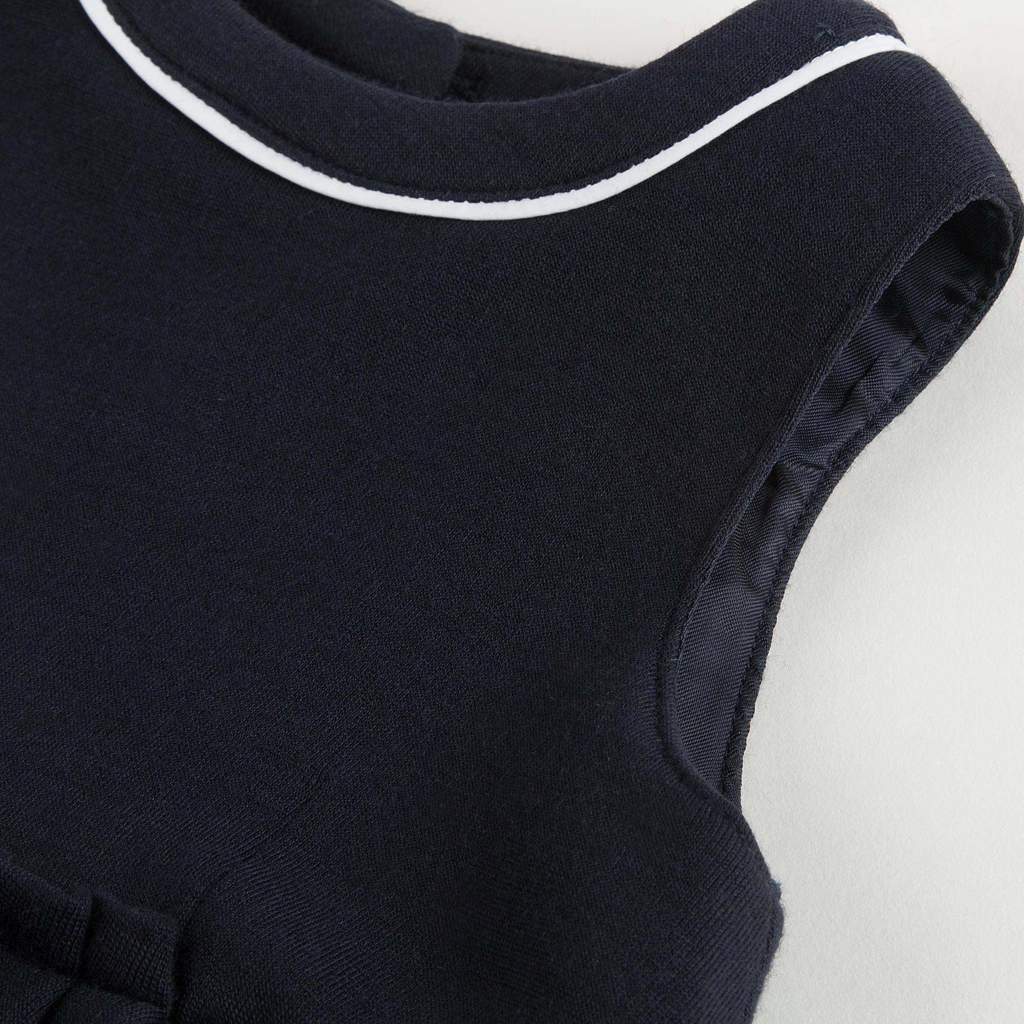 Girls Navy Blue Dress