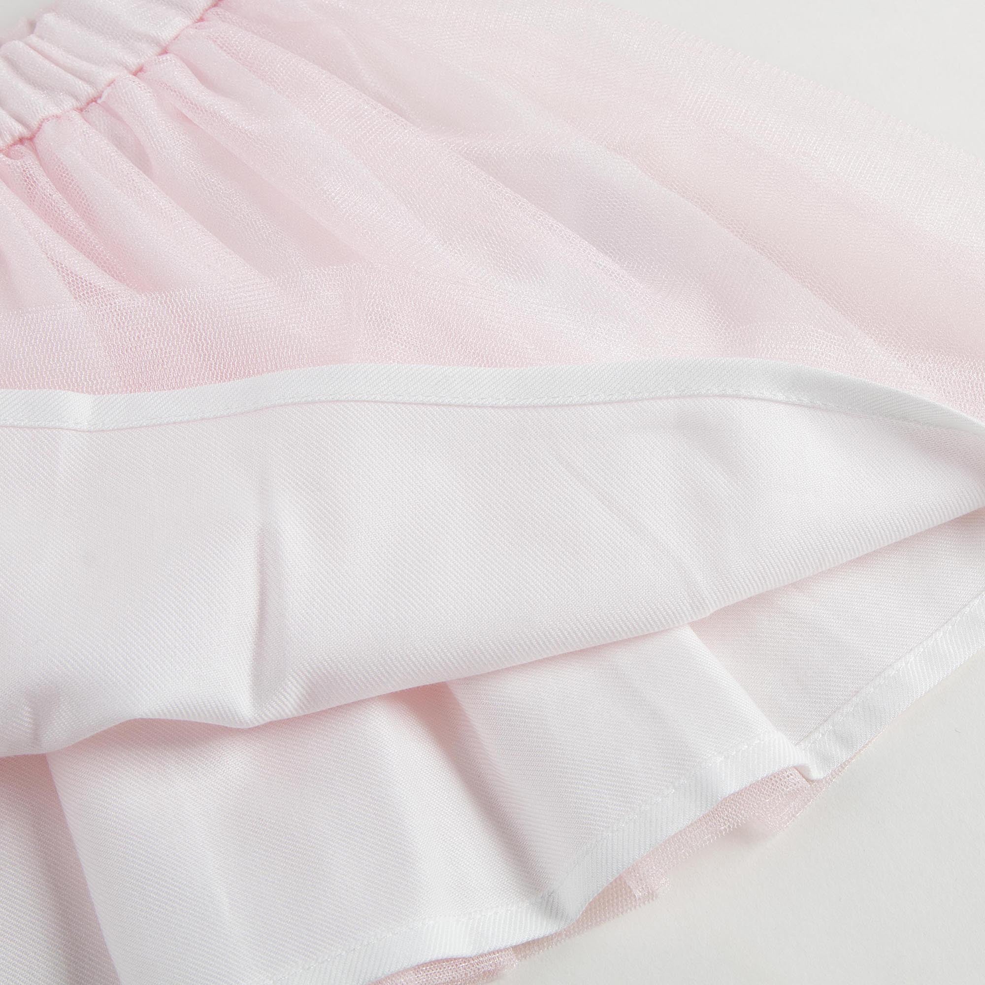 Baby Girls Quartz Pink Tulle Skirt