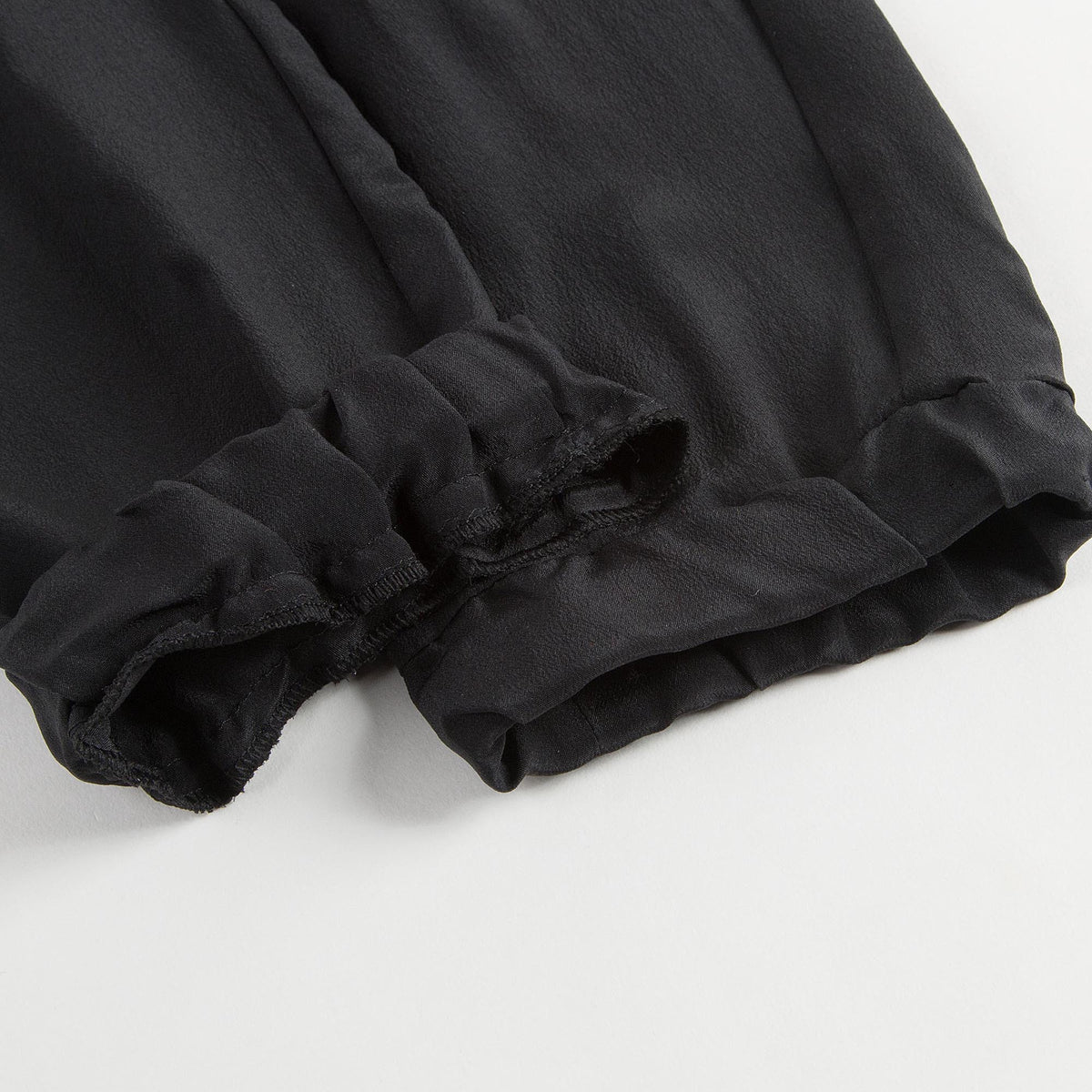 Combinaison courte noire à paillettes pour filles